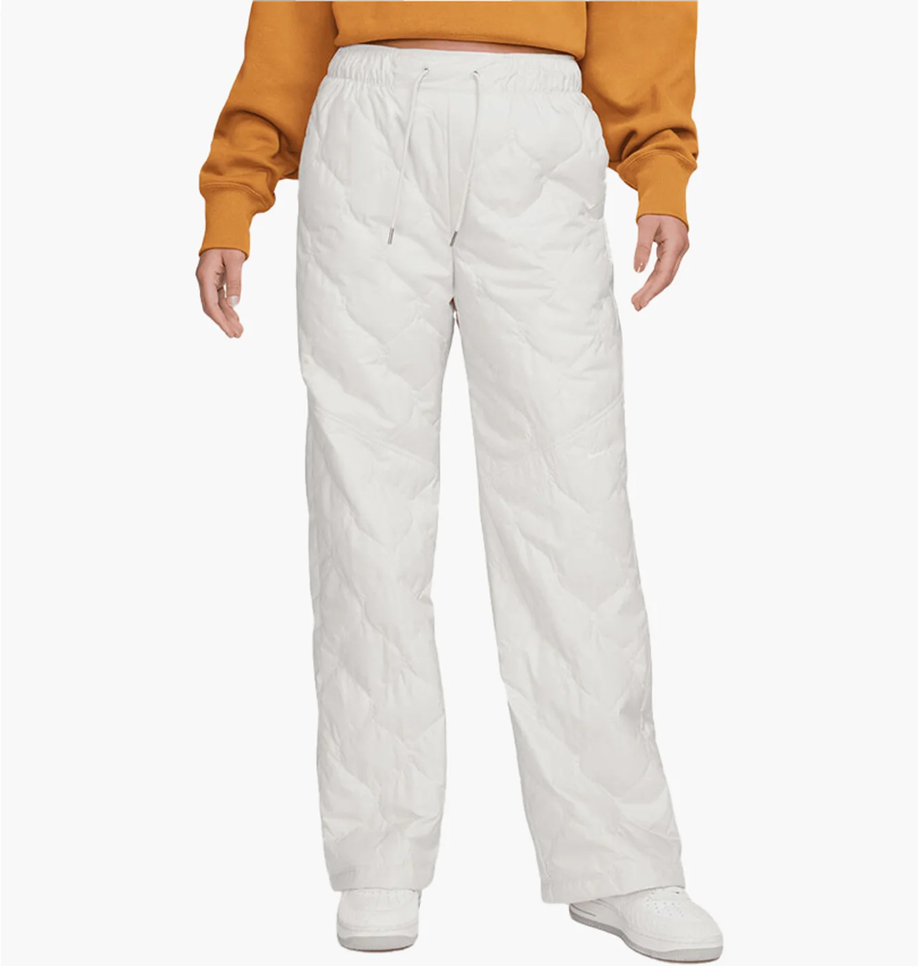 Штани жіночі Nike Nsw Essential Quilted Pants White FB8722-104