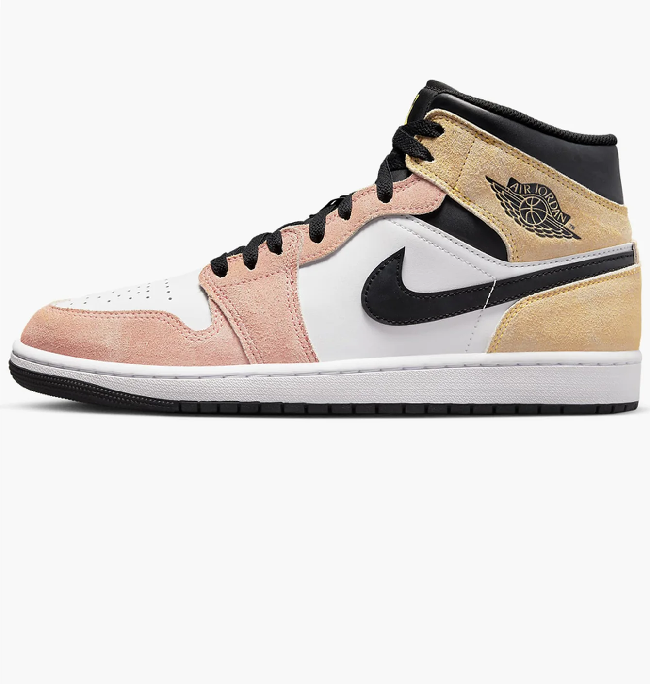 Кросівки чоловічі Air Jordan Air 1 Mid Se Shoes White/Peach DX4332-800