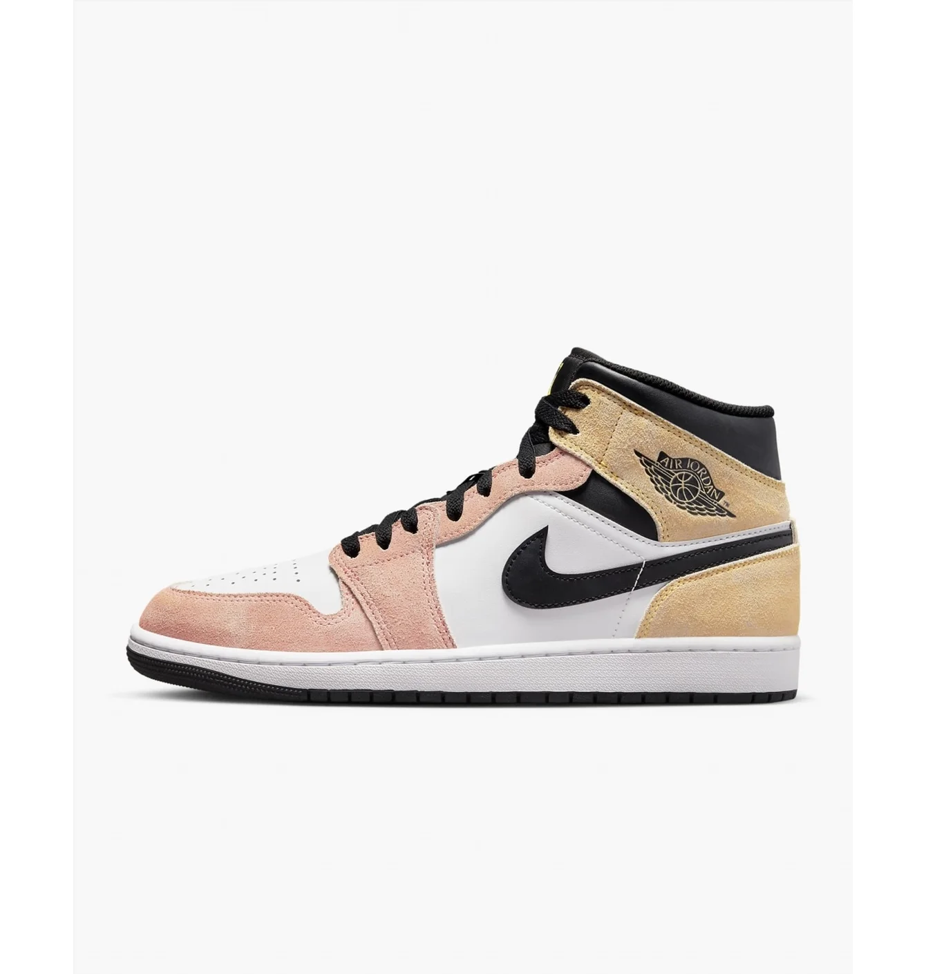 Кросівки чоловічі Air Jordan Air 1 Mid Se Shoes White/Peach DX4332-800