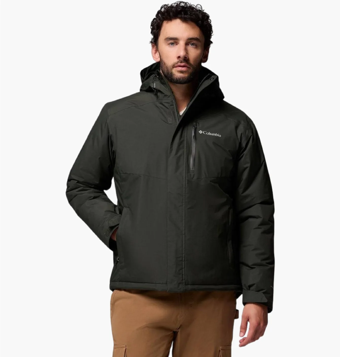 Куртка чоловіча Columbia Cascadian Peak Insulated Jacket Green XM3788-366