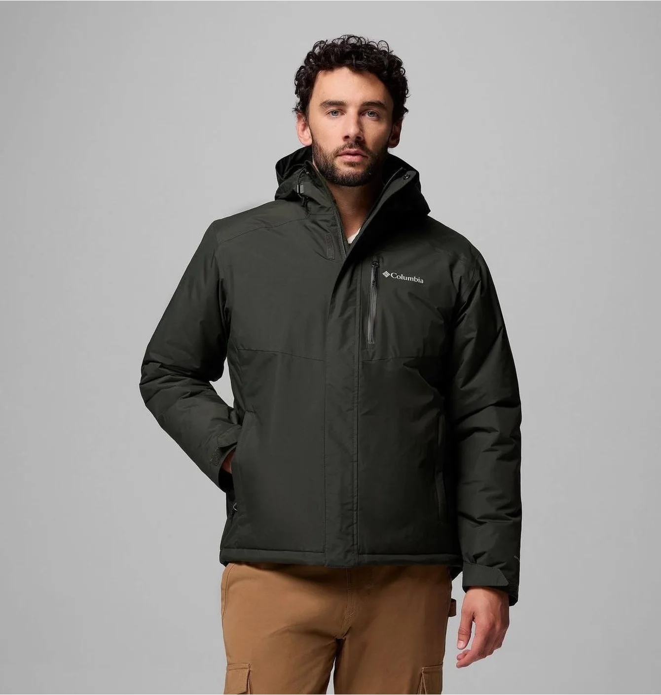 Куртка чоловіча Columbia Cascadian Peak Insulated Jacket Green XM3788-366