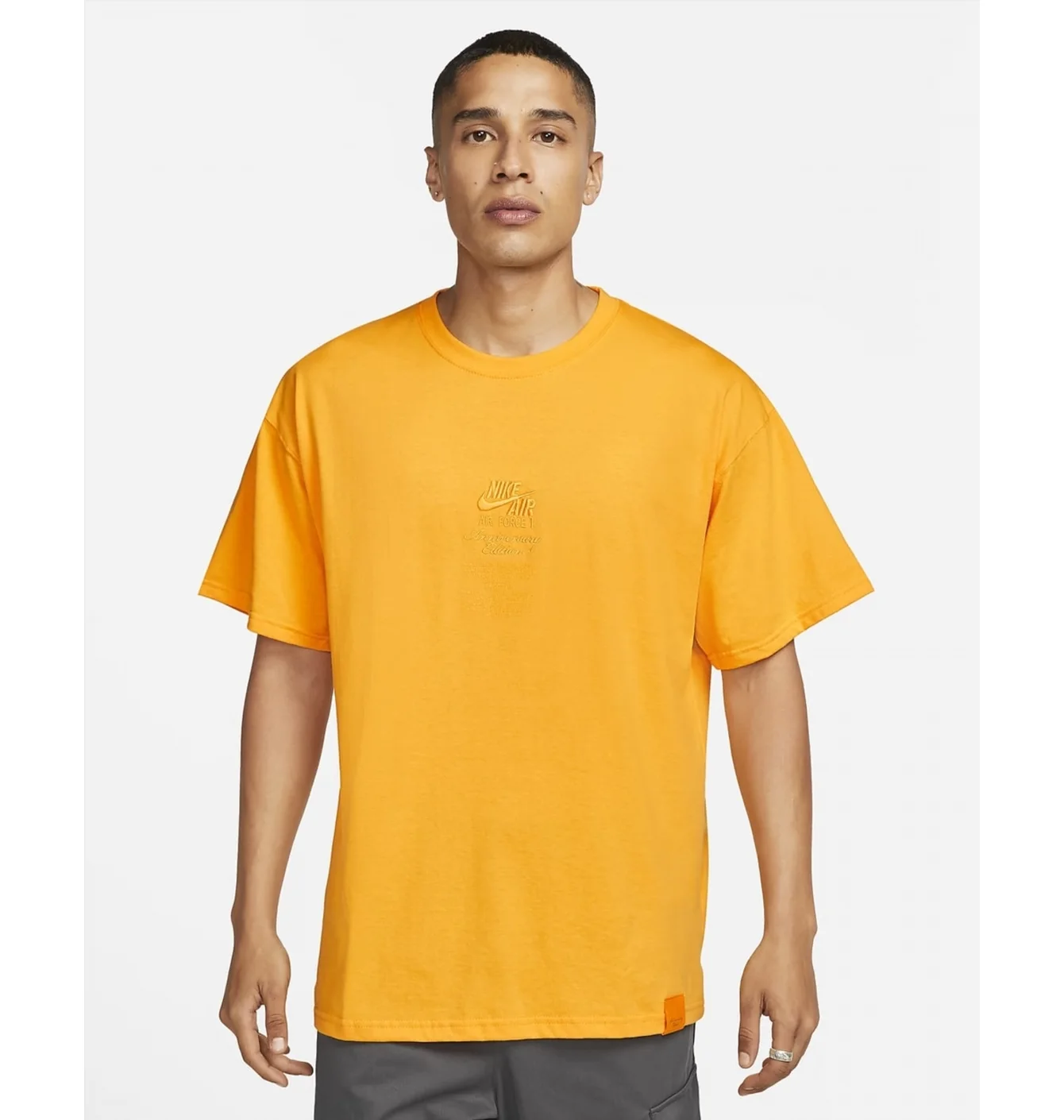 Футболка чоловіча Nike Sportswear Af1 40Th Anniversary Yellow Dv9603-739