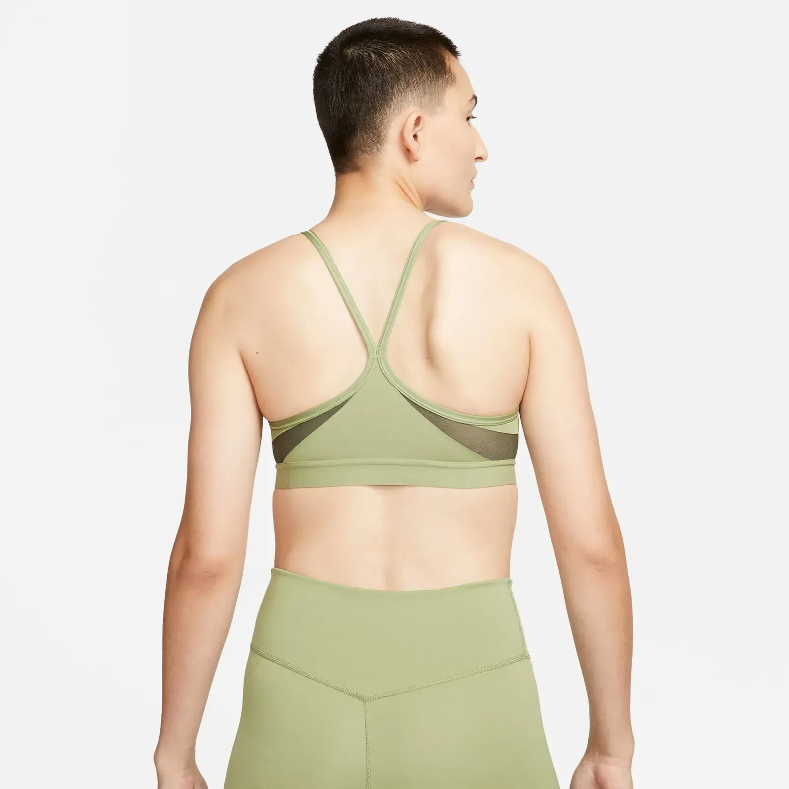 Спортивний топ жіночий Nike Dri-Fit Indy V-Neck Bra (CZ4456-334)