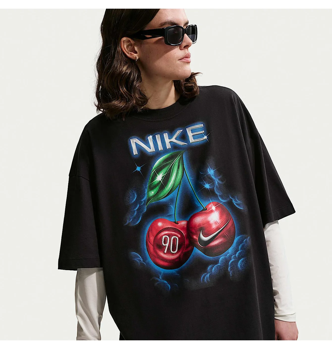 Футболка жіноча Nike W Nsw Classic Os St6 Black IR7836-010