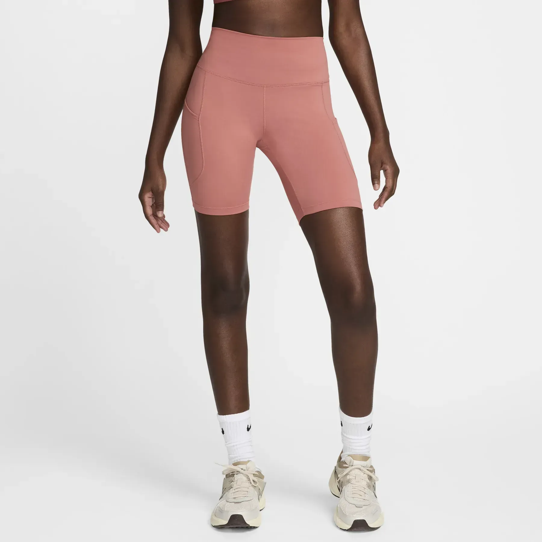 Шорти жіночі Nike Oneиhigh-Waisted 20.5Cm (Approx.) Biker (FZ6758-634)