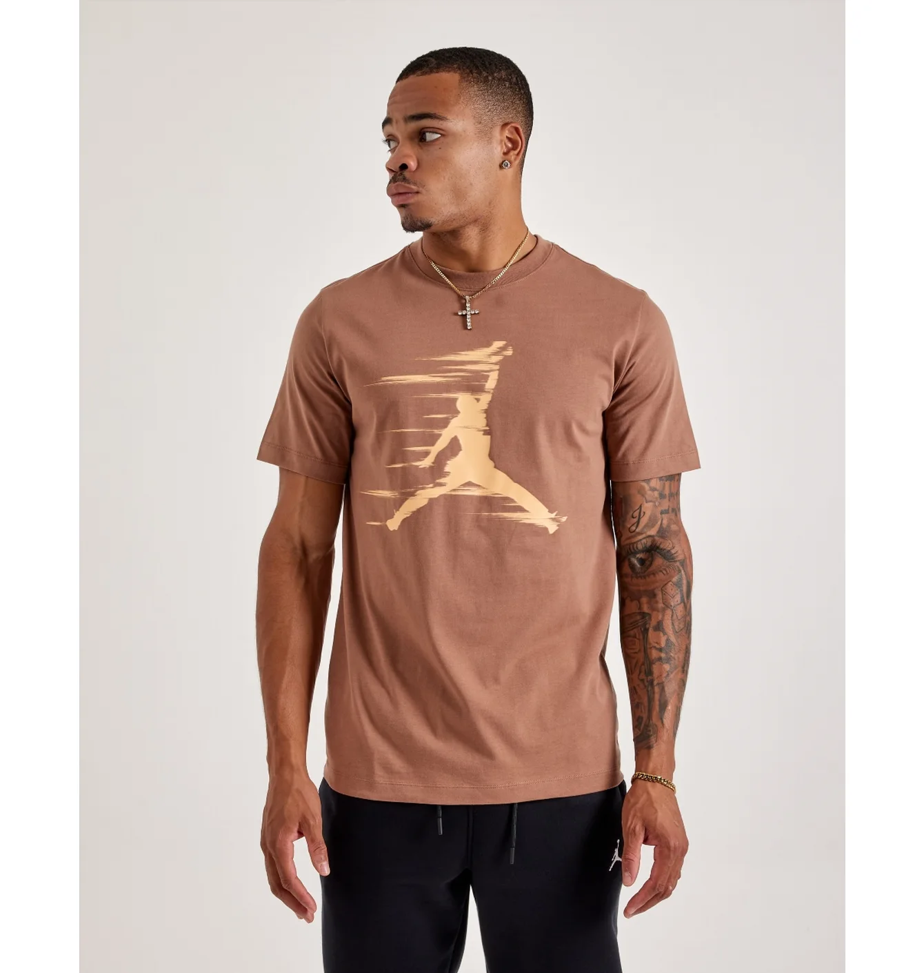 Футболка чоловіча Air Jordan Mvp Jumpman Tee Brown FZ1919-223