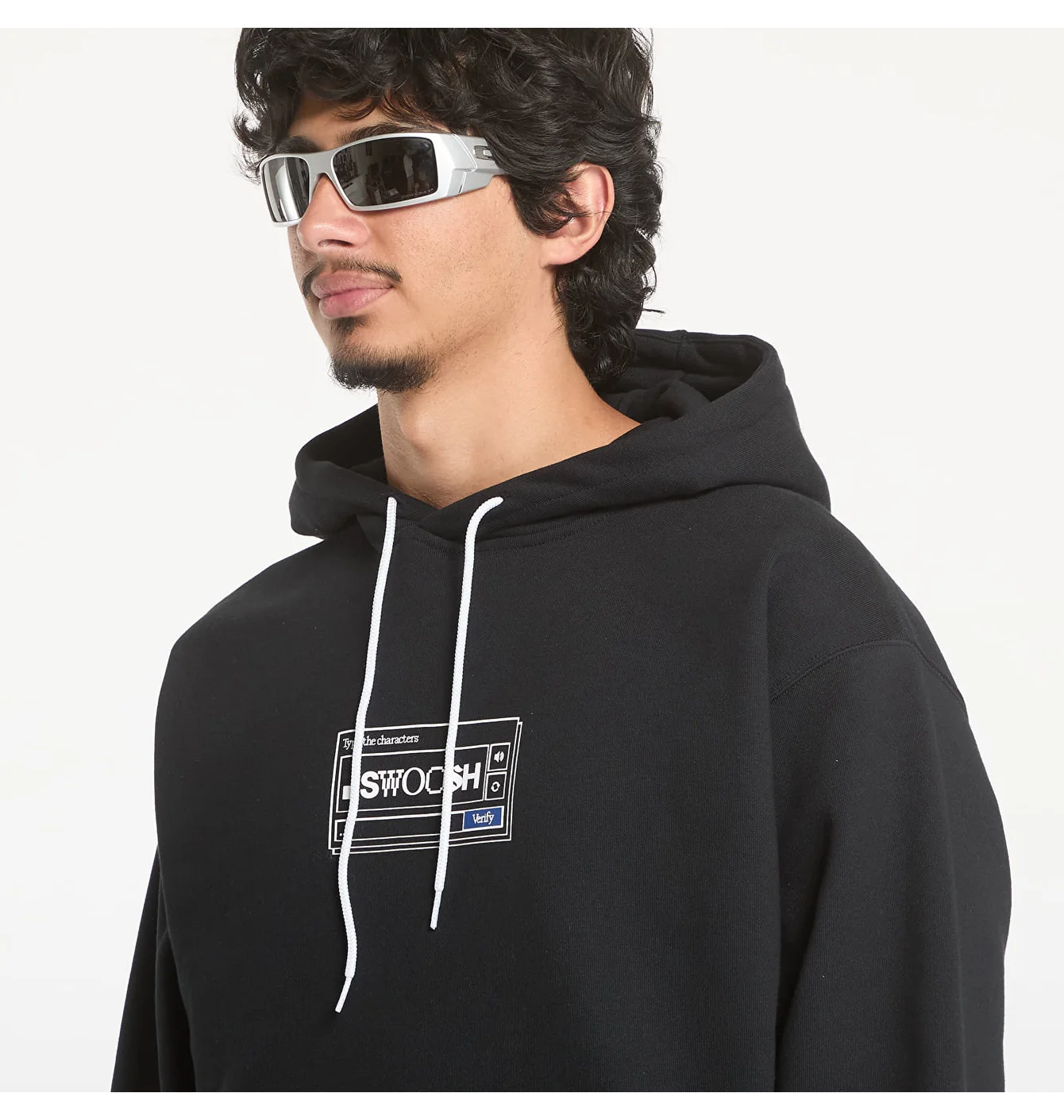 Худі чоловіче Nike Swoosh Are You A Bot Exclusive Hoodie Black HF0177-010