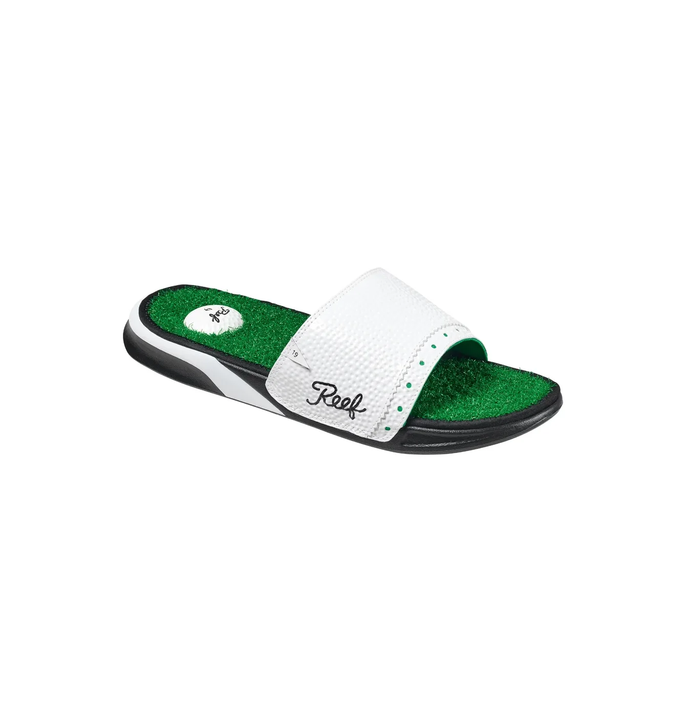 Тапочки чоловічі REEF Mulligan Slide Green/White CI3748