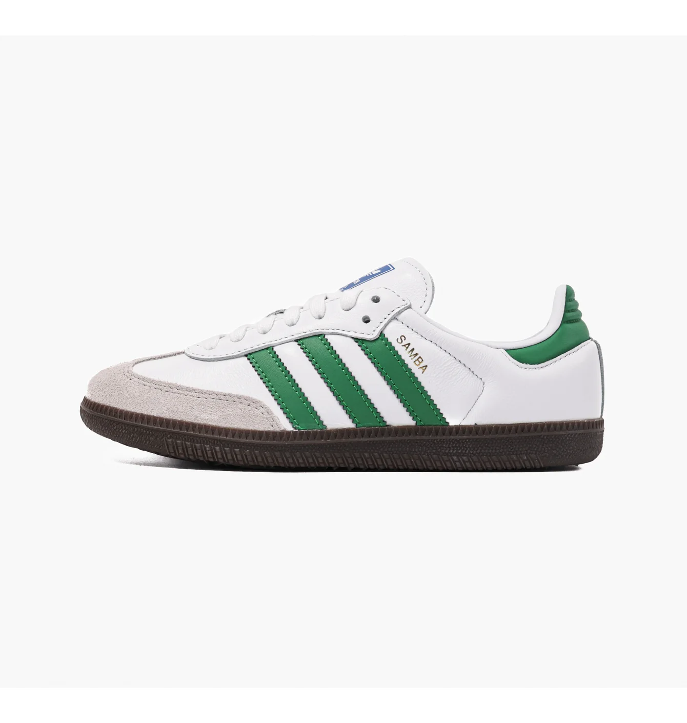 Кросівки унісекс Adidas Samba Og White & Green White IG1024