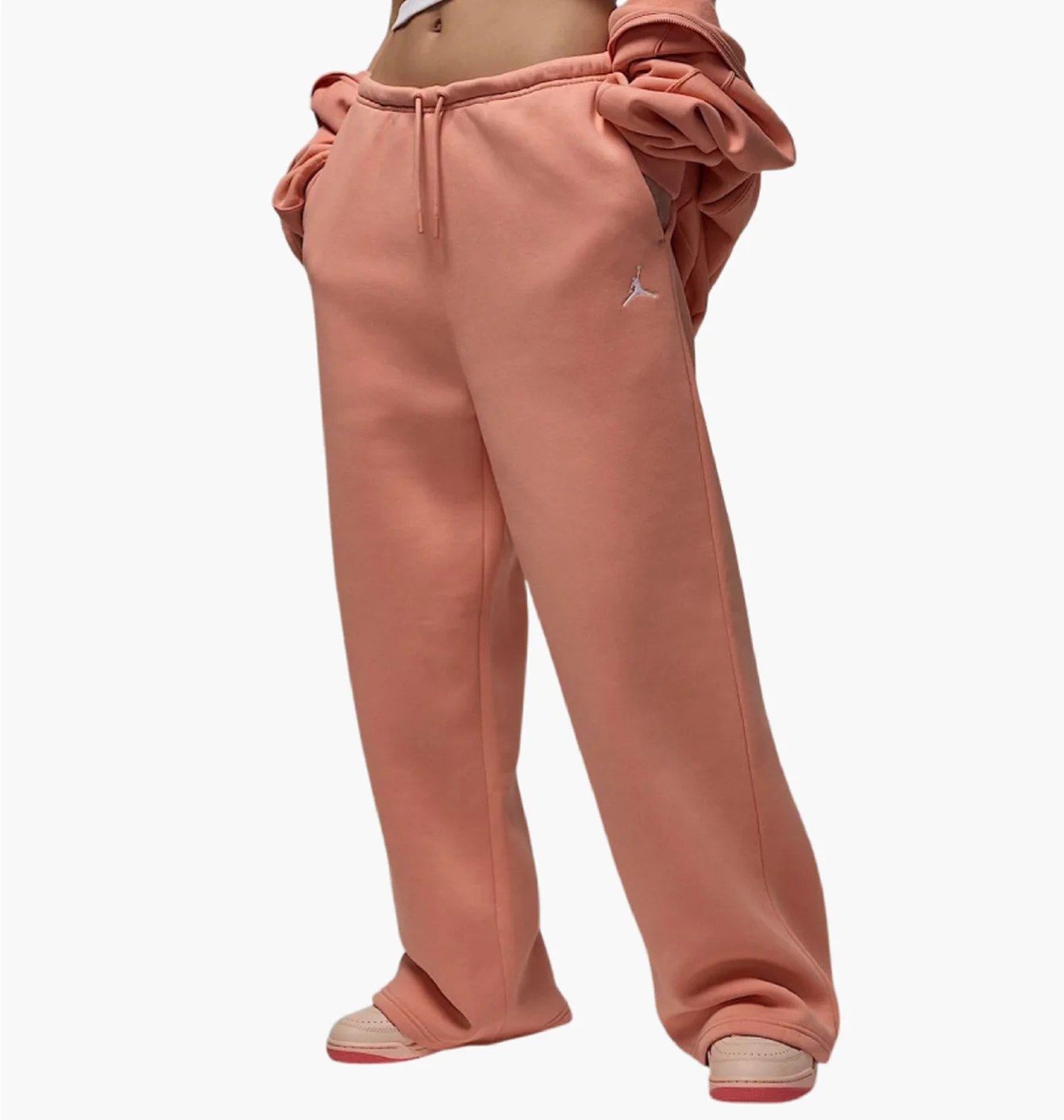 Штани жіночі Air Jordan Brooklyn Fleece Peach IH2394-823