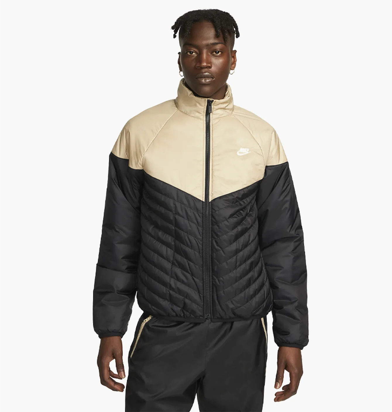 Куртка чоловіча Nike Wr Tf Midweight Puffer Black FB8195-011