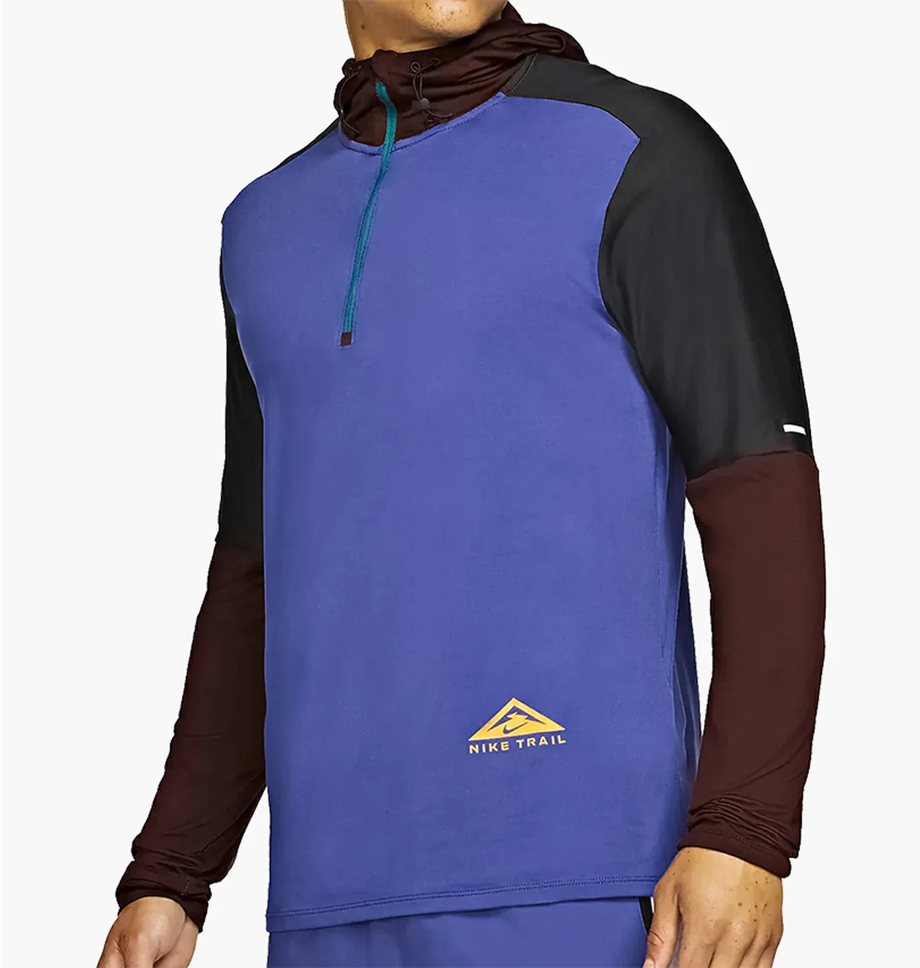 Худі чоловіче Nike Dri-Fit Trail Element Blue DD4580-510