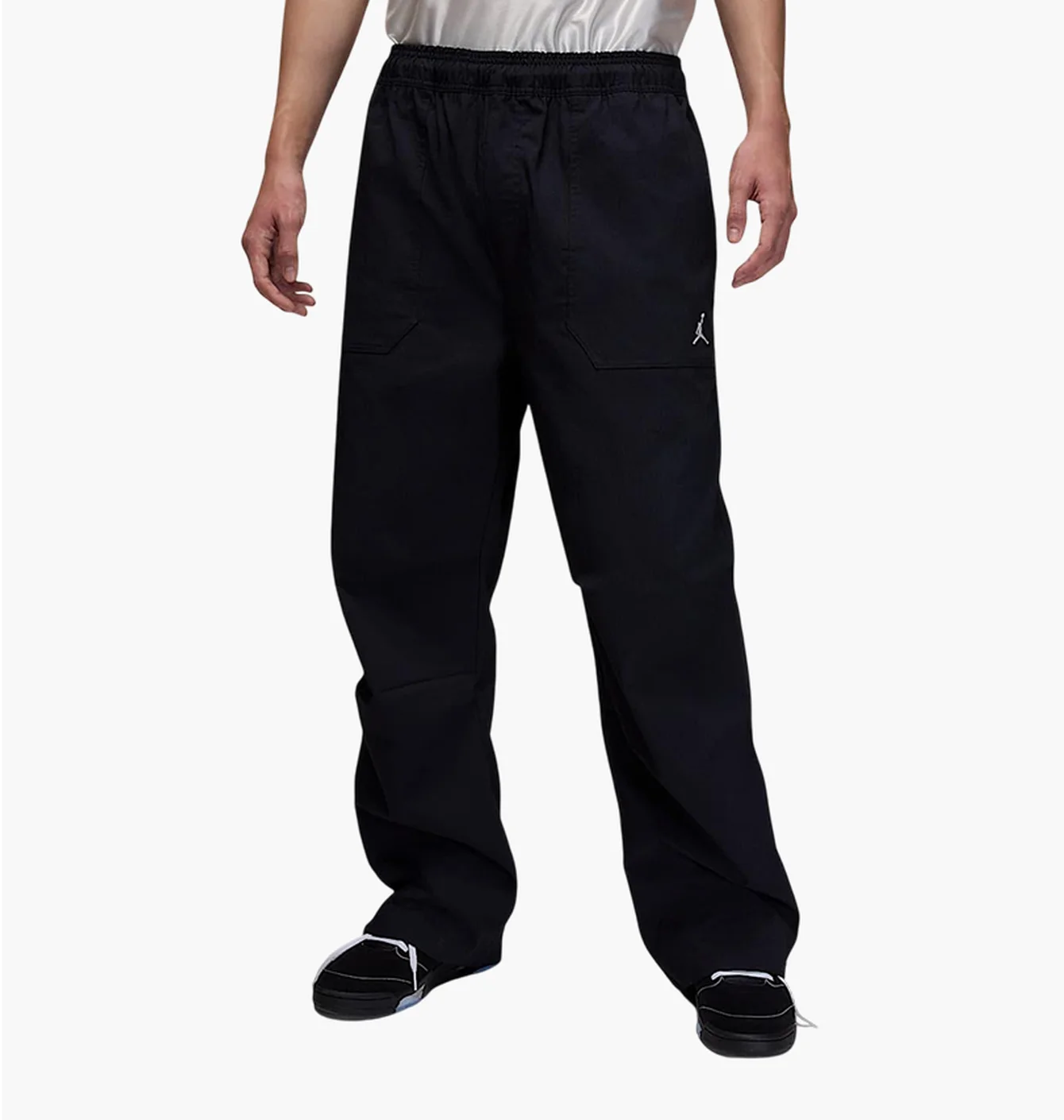 Штани чоловічі Air Jordan Mvp Woven Open Hems Black HQ8135-010