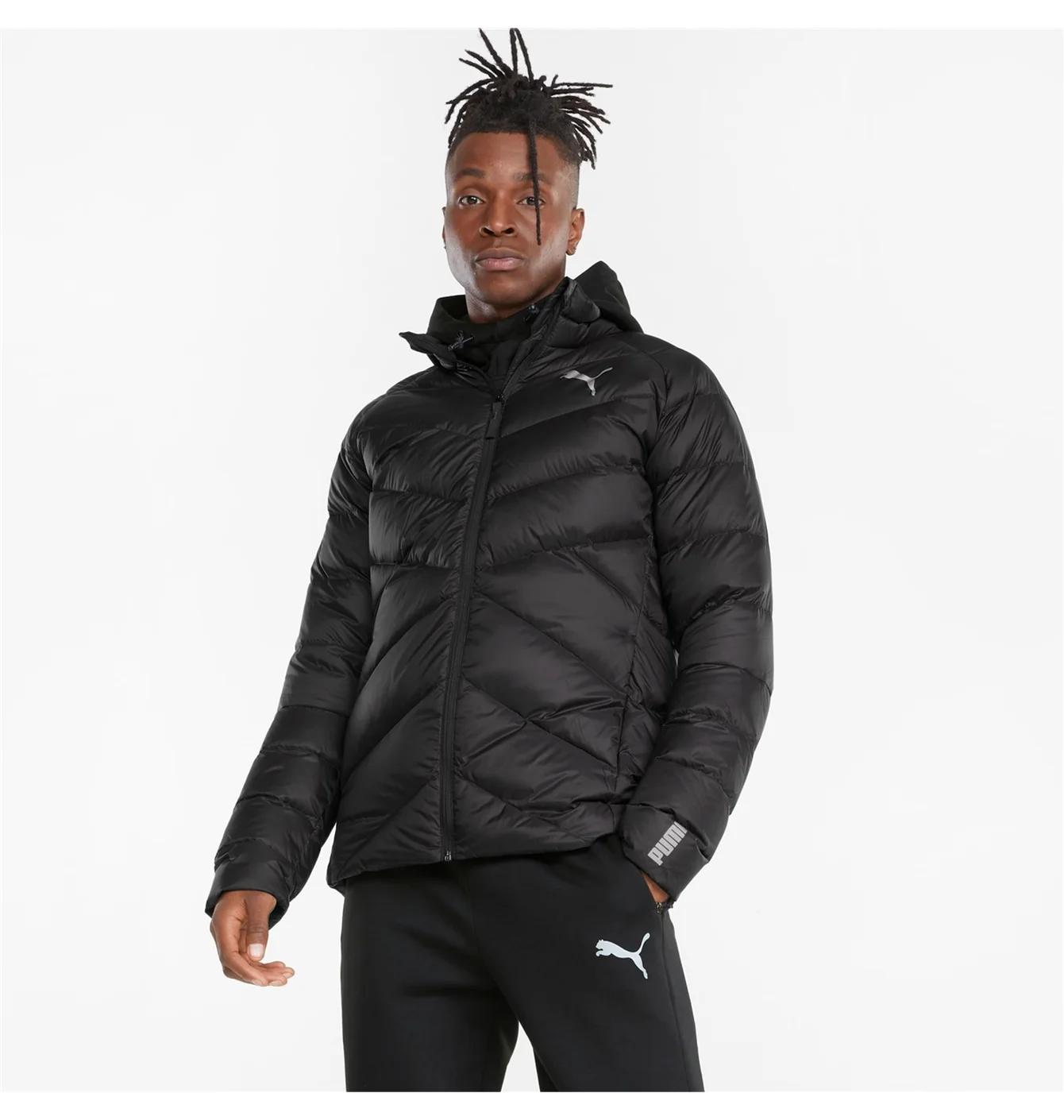 Куртка чоловіча Puma Pwrwarm Packlite Black 587701-01