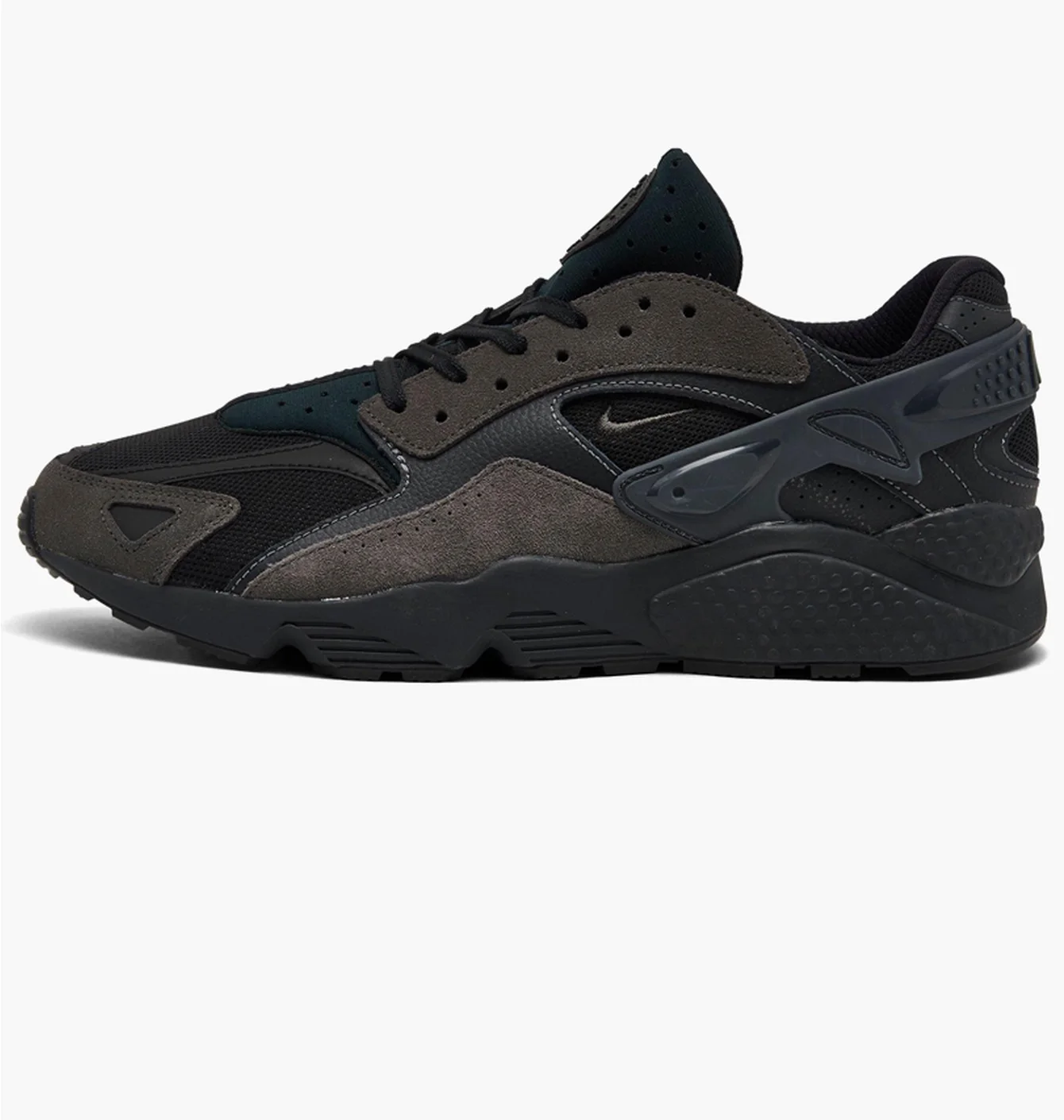 Кросівки чоловічі Nike Air Huarache Runner Casual Shoes Black/Brown DZ3306-002