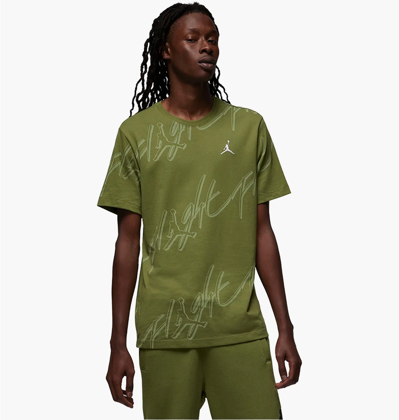 Футболка чоловіча Air Jordan T-Shirt Flight Essentials Green FN1191-340