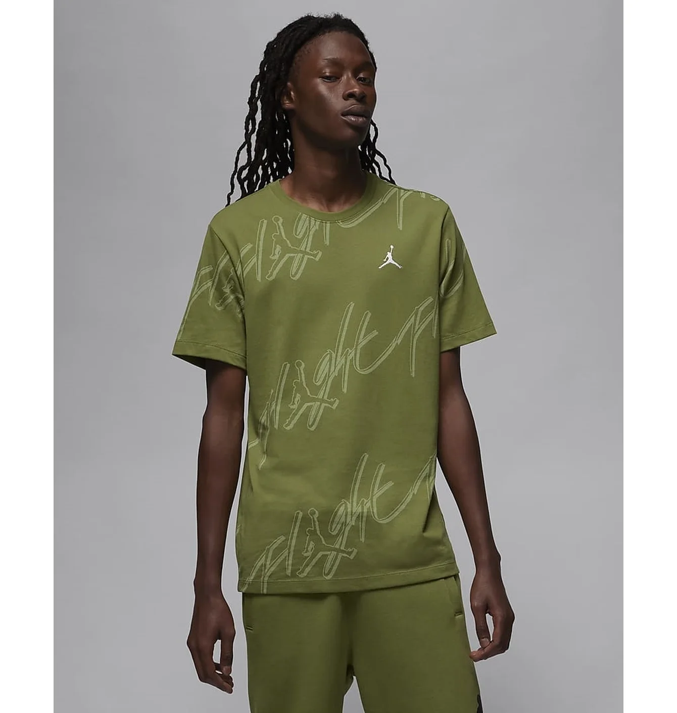 Футболка чоловіча Air Jordan T-Shirt Flight Essentials Green FN1191-340