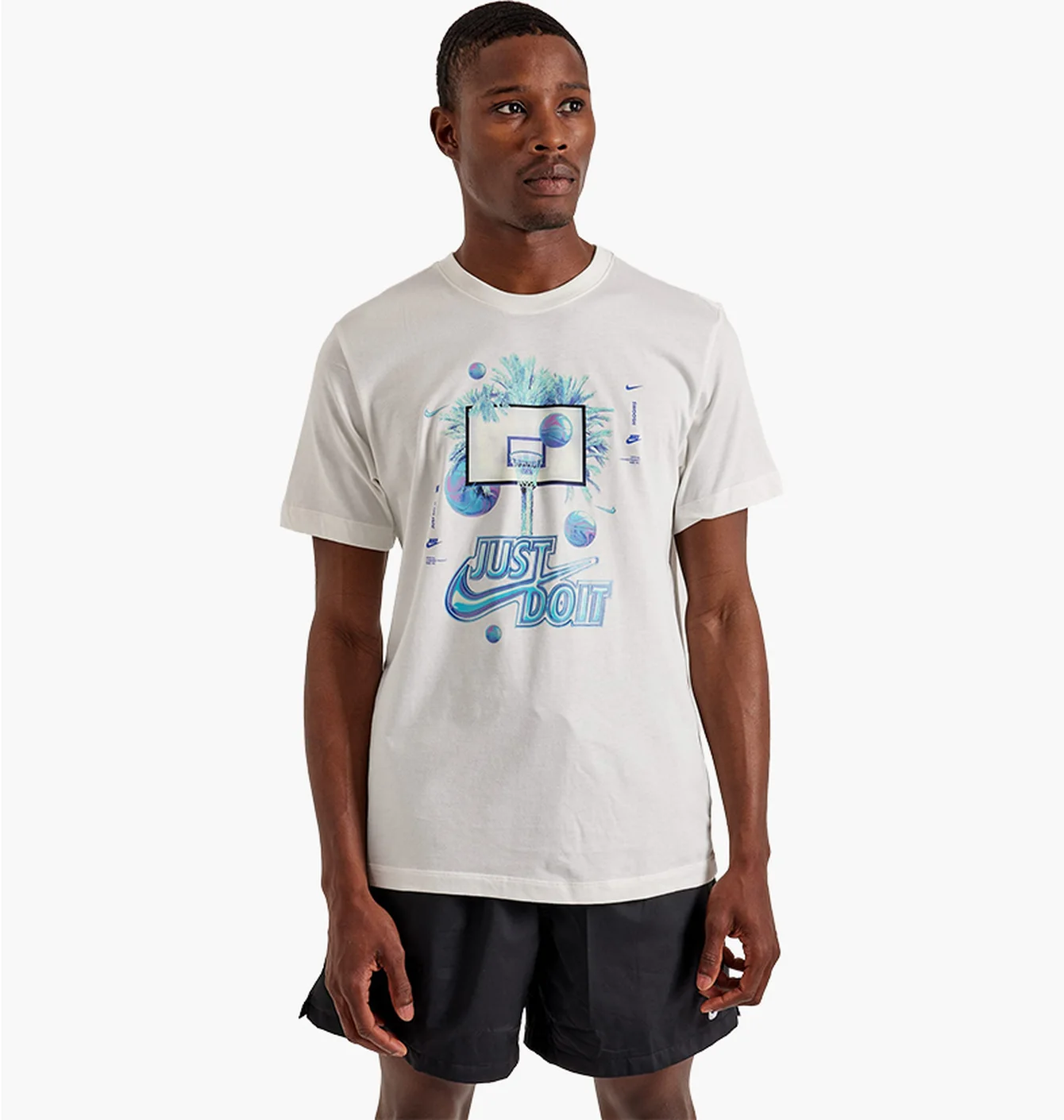 Футболка чоловіча Nike Basketball Tee White FV8410-133