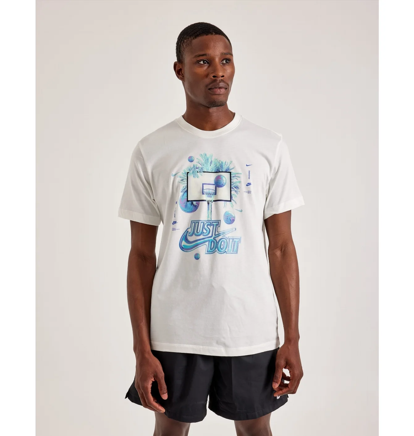 Футболка чоловіча Nike Basketball Tee White FV8410-133