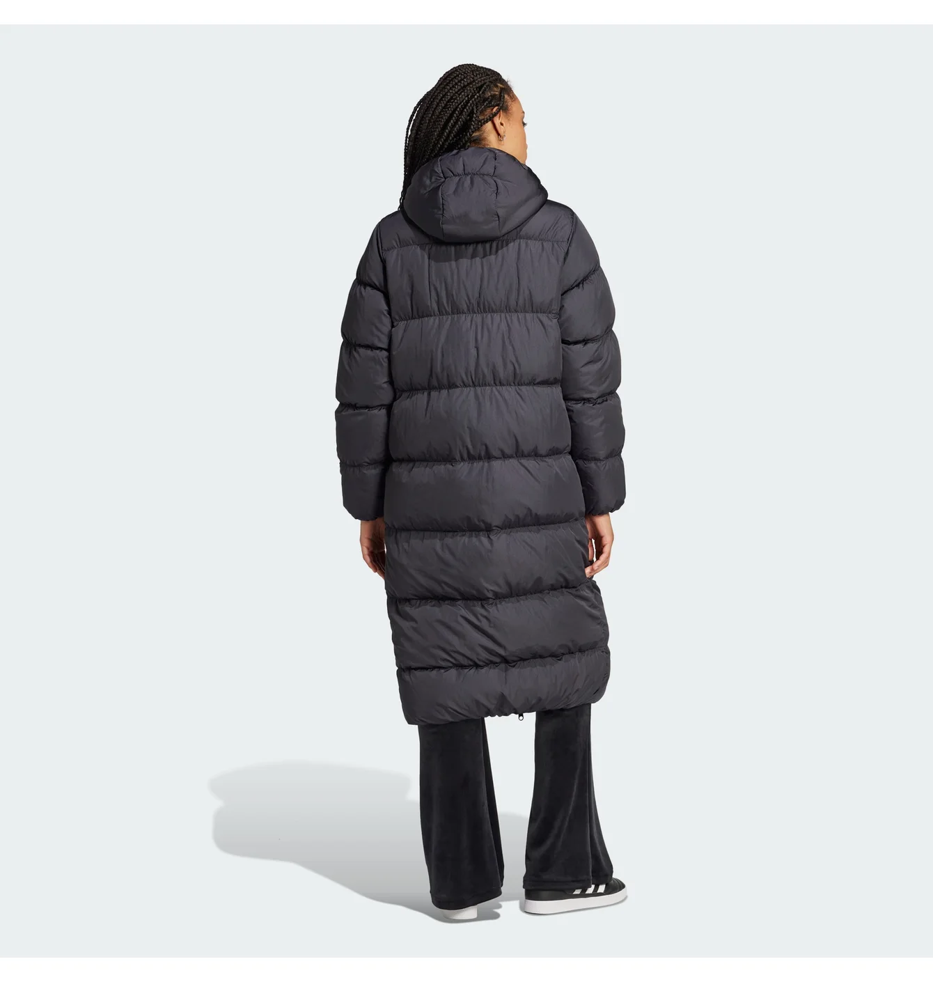 Пуховик жіночий Adidas Regen Long Down Black IW8371