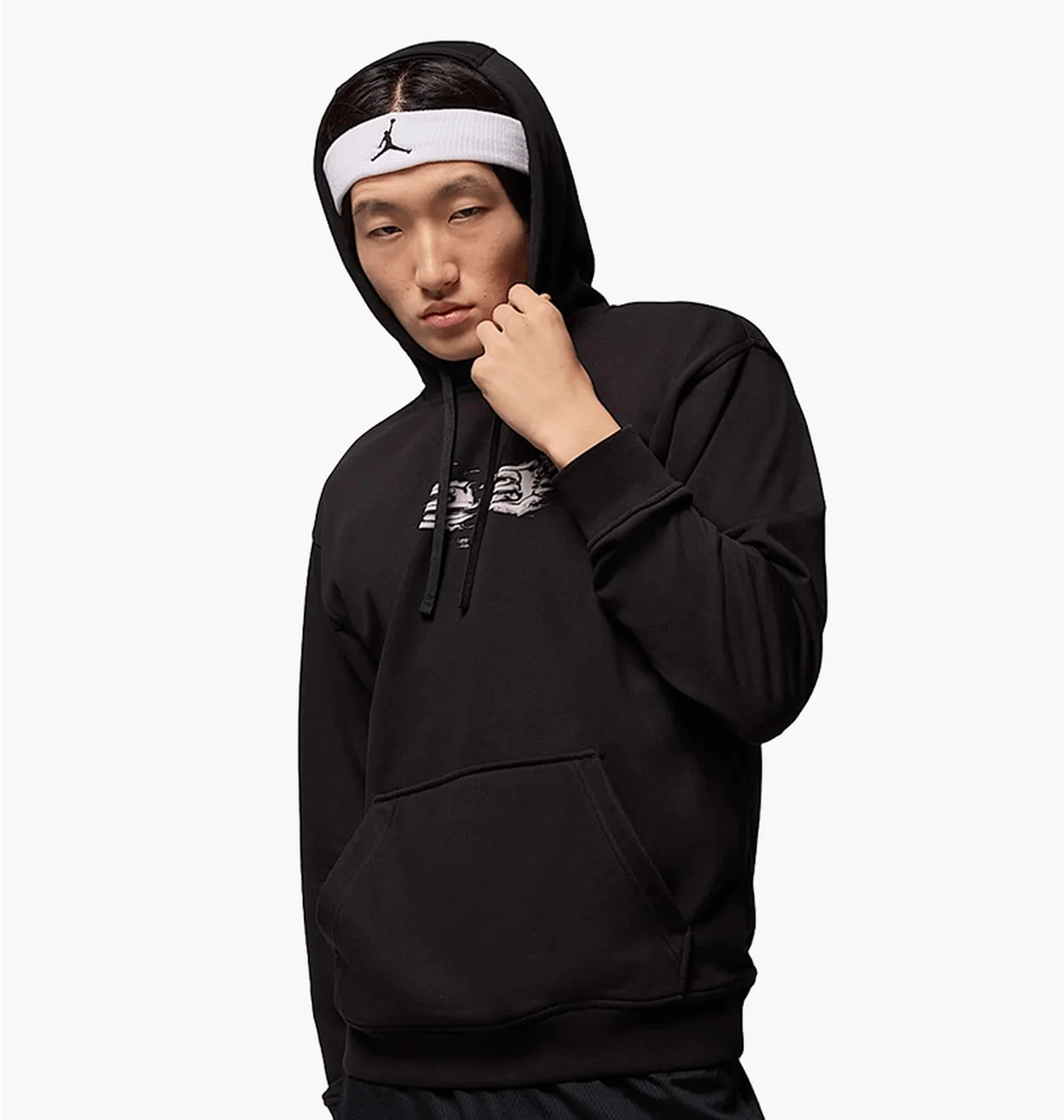 Худі чоловіче Air Jordan Df Sprt Csvr Gfx Po Black HQ8661-010