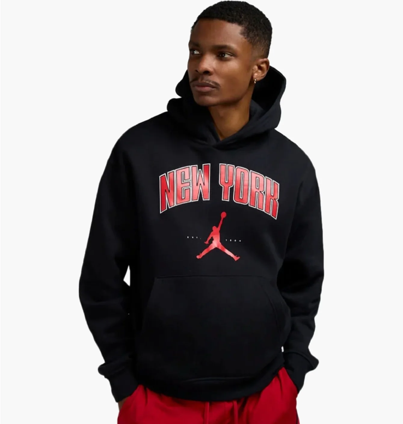 Худі чоловіче Air Jordan New York Black HQ0412-010
