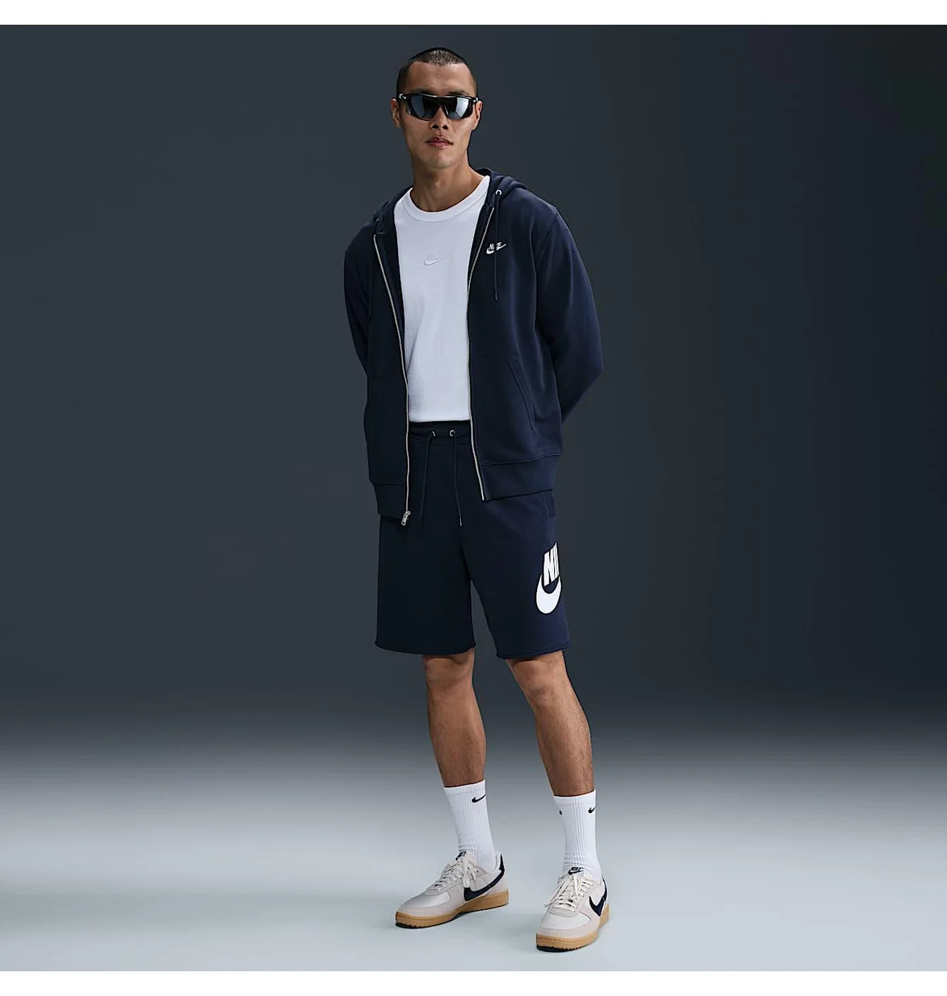 Шорти чоловічі Nike Alumni Ft Blue FQ4950-451