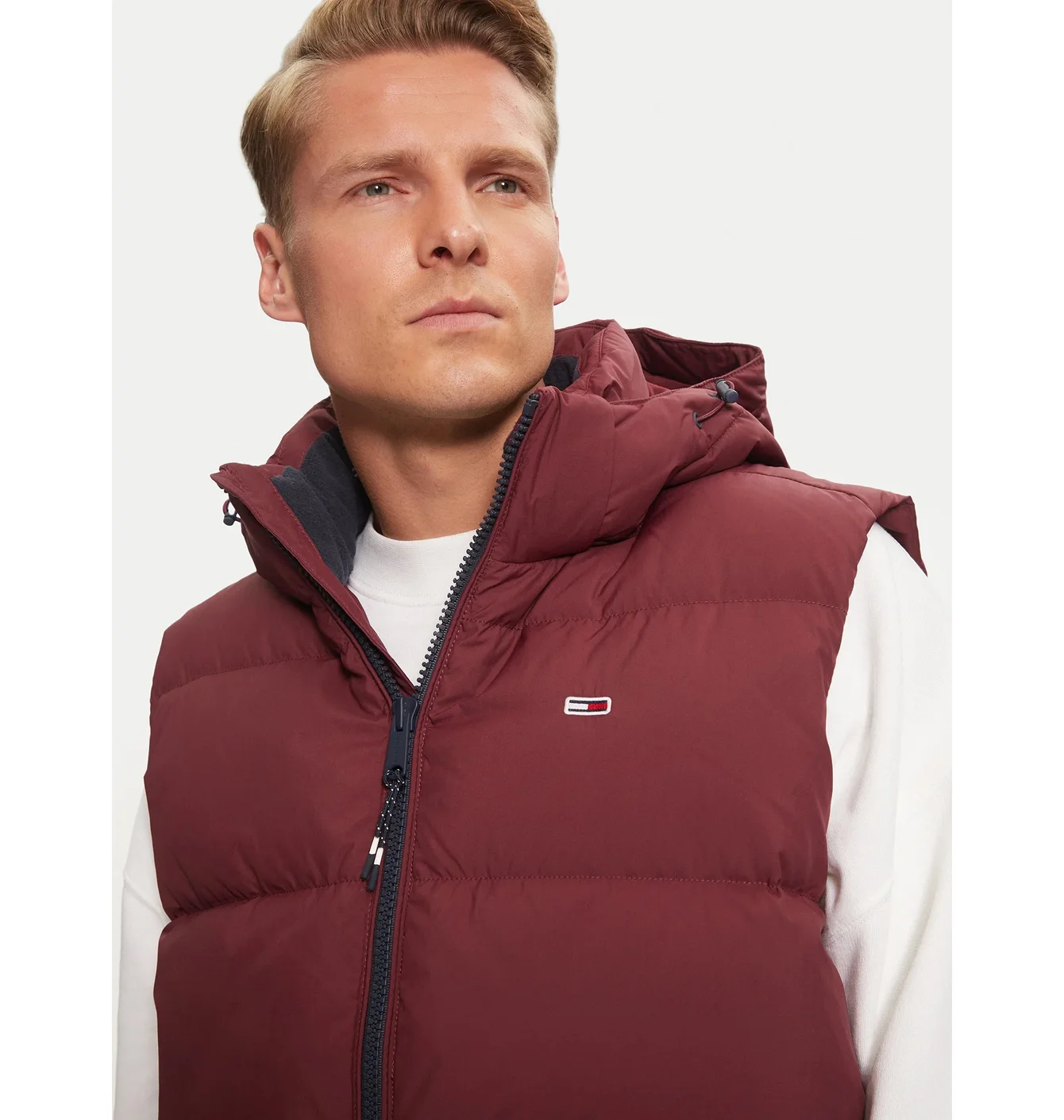 Жилетка чоловіча Tommy Hilfiger Vest Bordo DM0DM20465