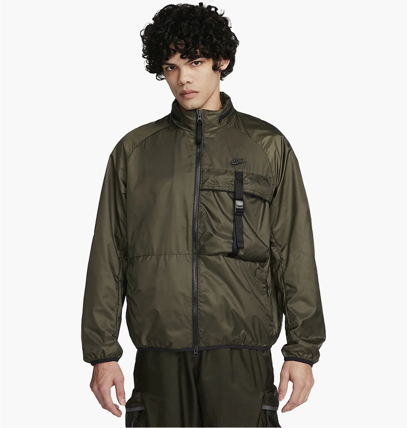 Куртка чоловіча Nike N24 Sportswear Tech Woven Olive FB7903-325