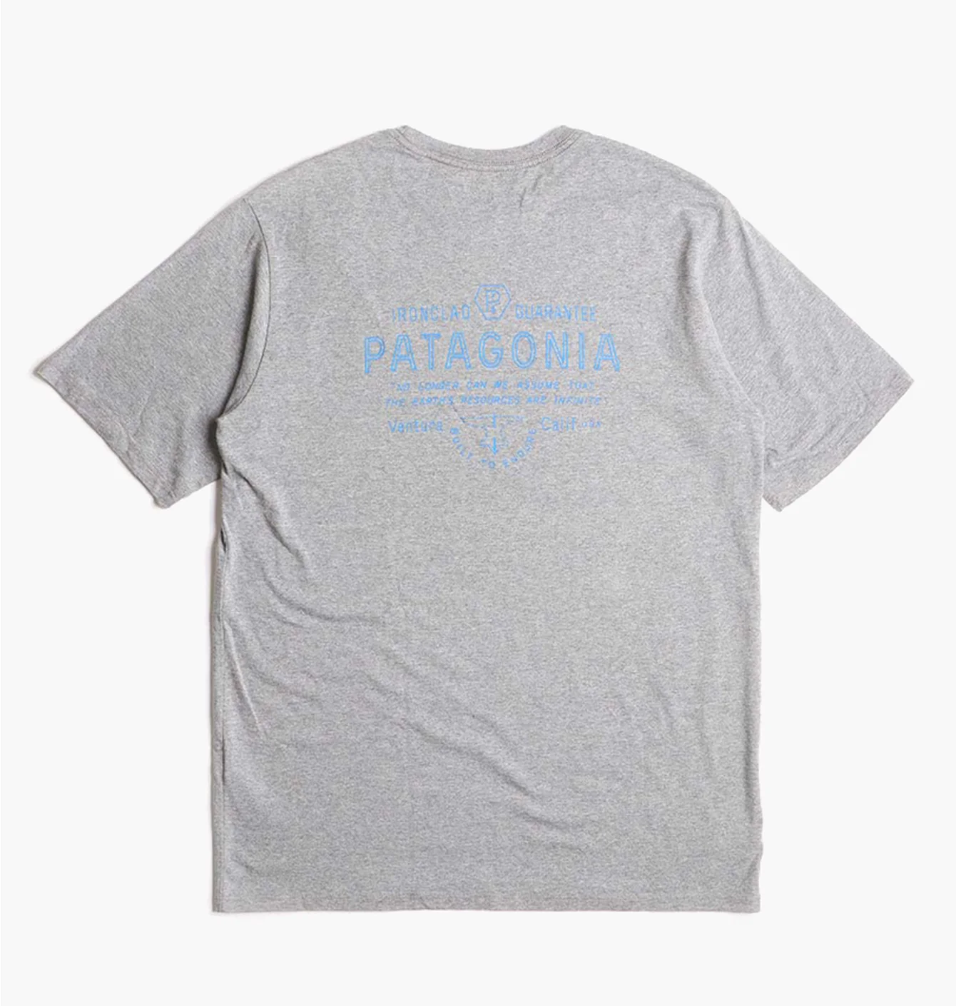 Футболка чоловіча Patagonia Forge Mark Responsibili-Tee T-Shirt Grey 37572