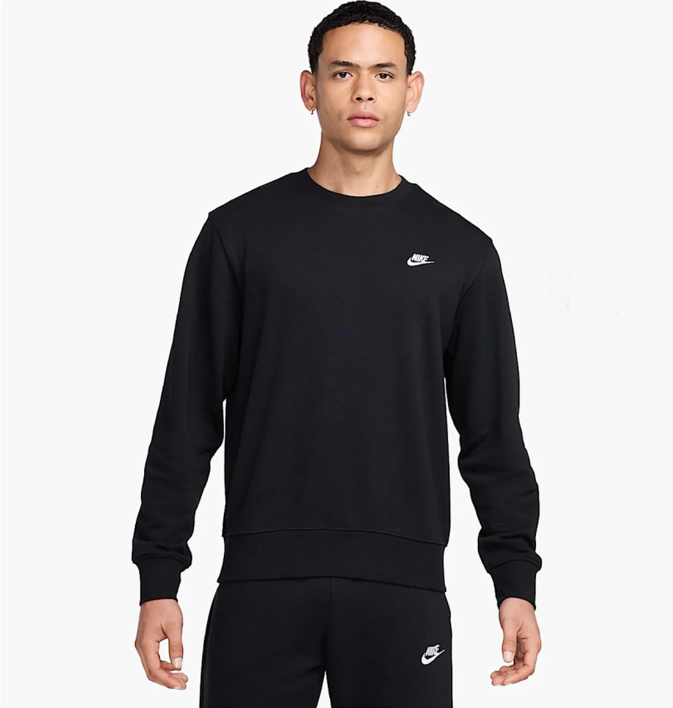 Світшот чоловічий Nike Club Ft Cre Black FN3888-010