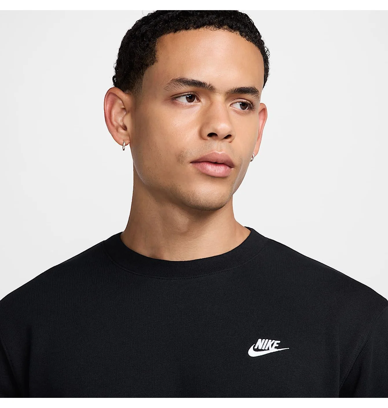 Світшот чоловічий Nike Club Ft Cre Black FN3888-010