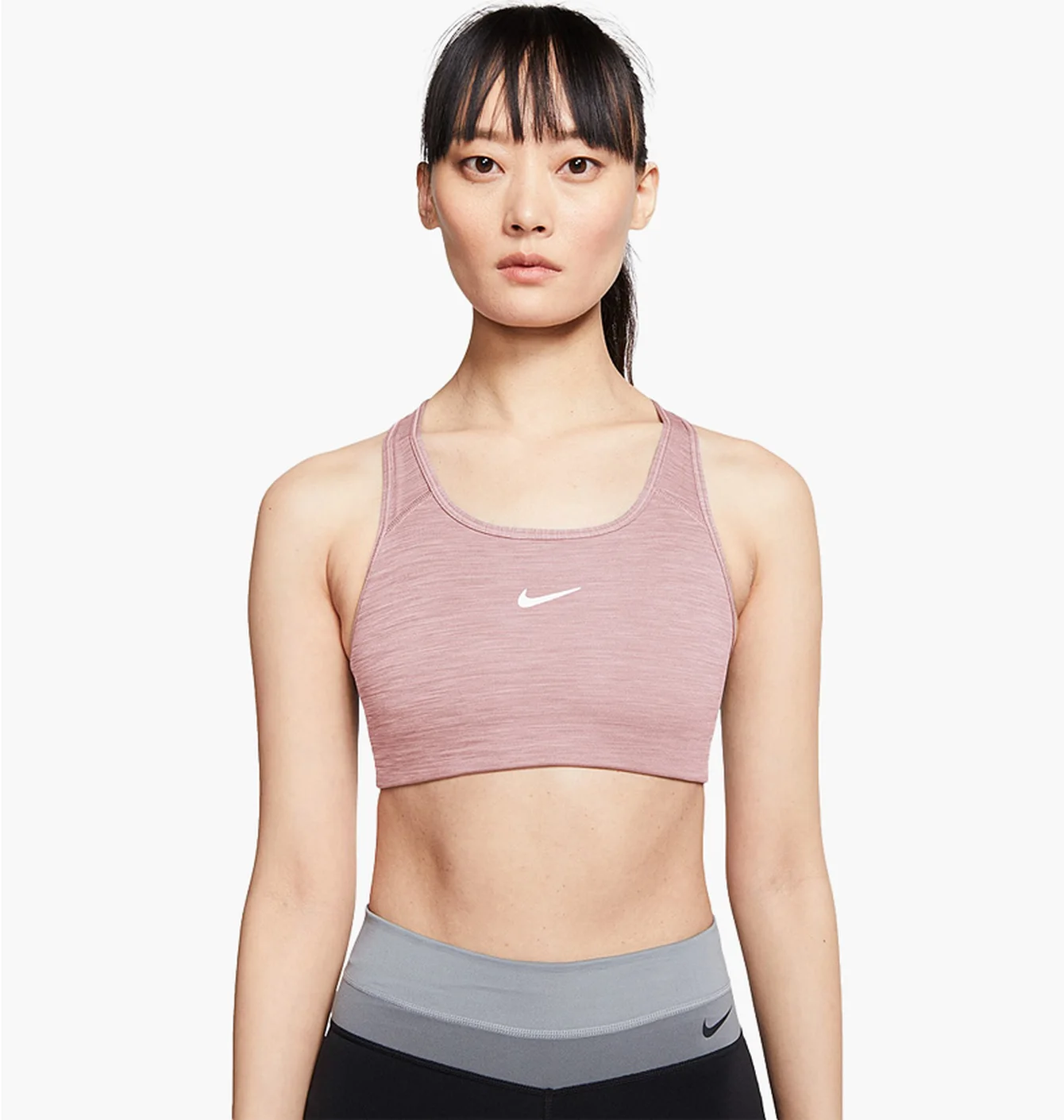 Топ жіночий Nike Swoosh Bra Pad Beige BV3636-631