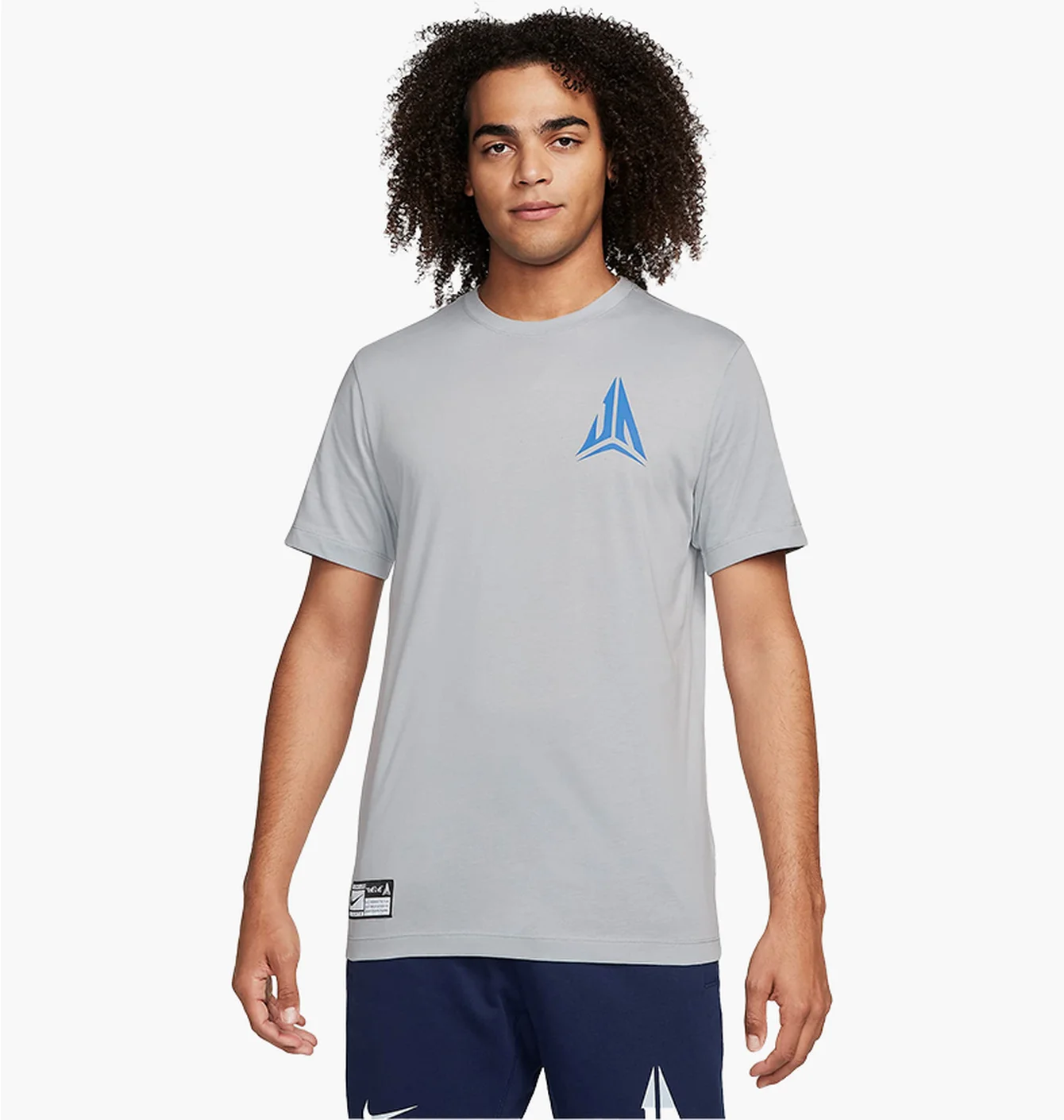 Футболка чоловіча Nike Ja Dri-Fit Basketball T-Shirt Grey FQ4910-012