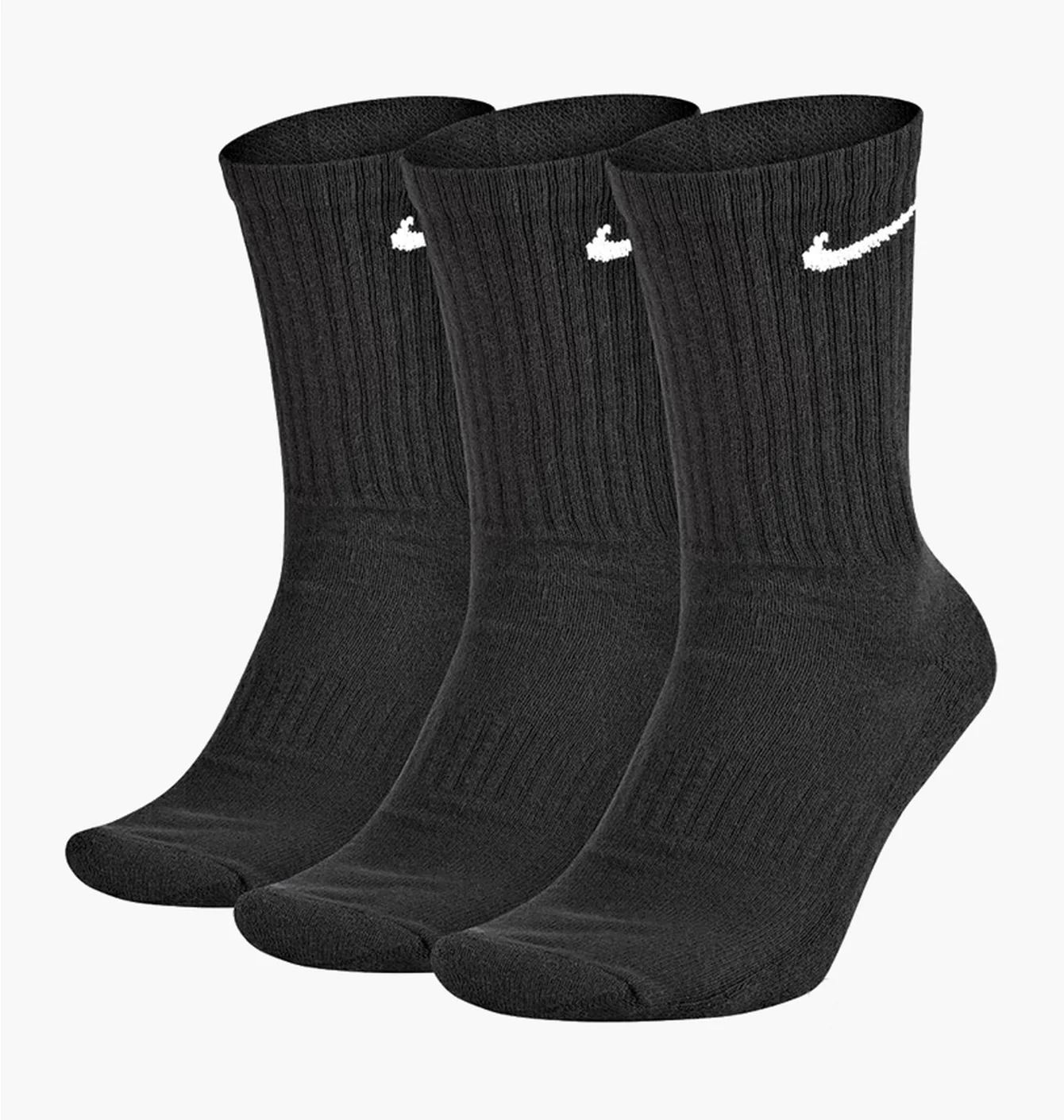 Шкарпетки унісекс Nike U Everyday Cush Crew (3 пари) Black SX7664-010