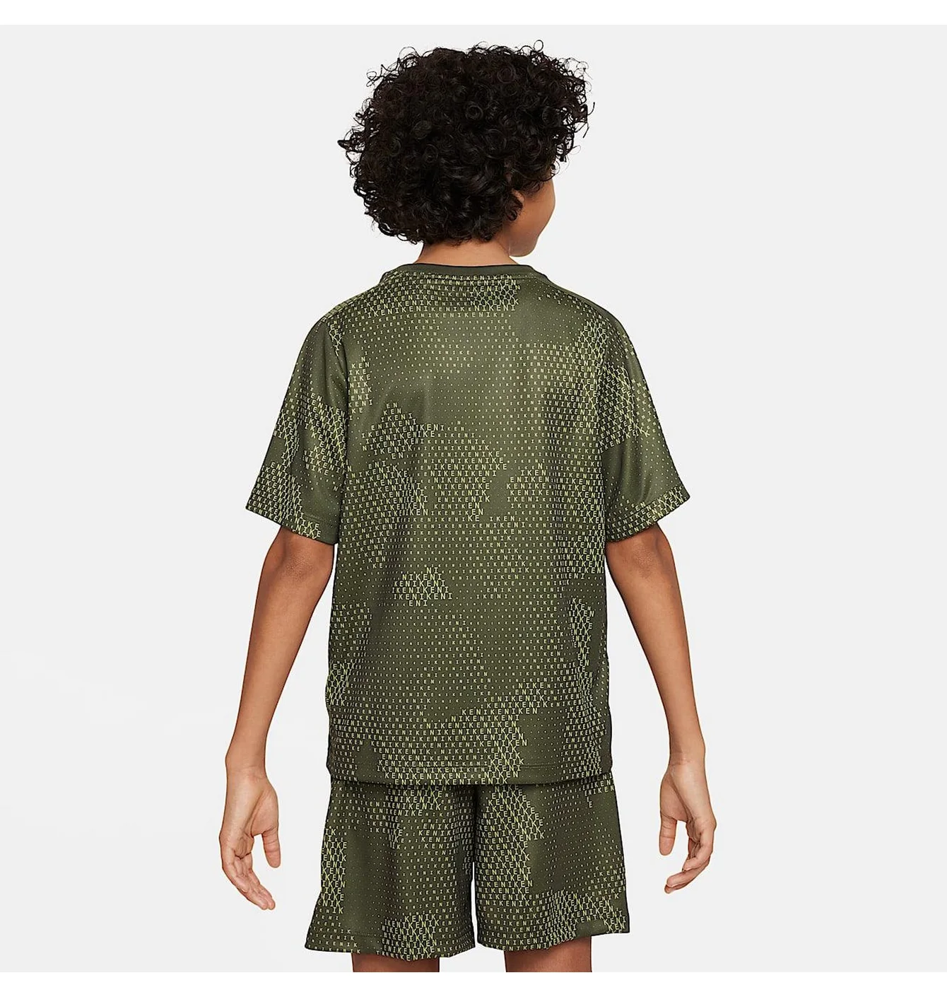 Футболка дитяча Nike Multi Dri-Fit Short-Sleeve Top Camo/Olive FN8694-325
