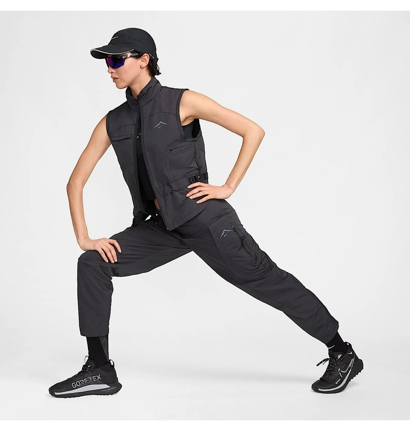 NIKE TRAIL REPEL MID-RISE RUNNING TROUSERS