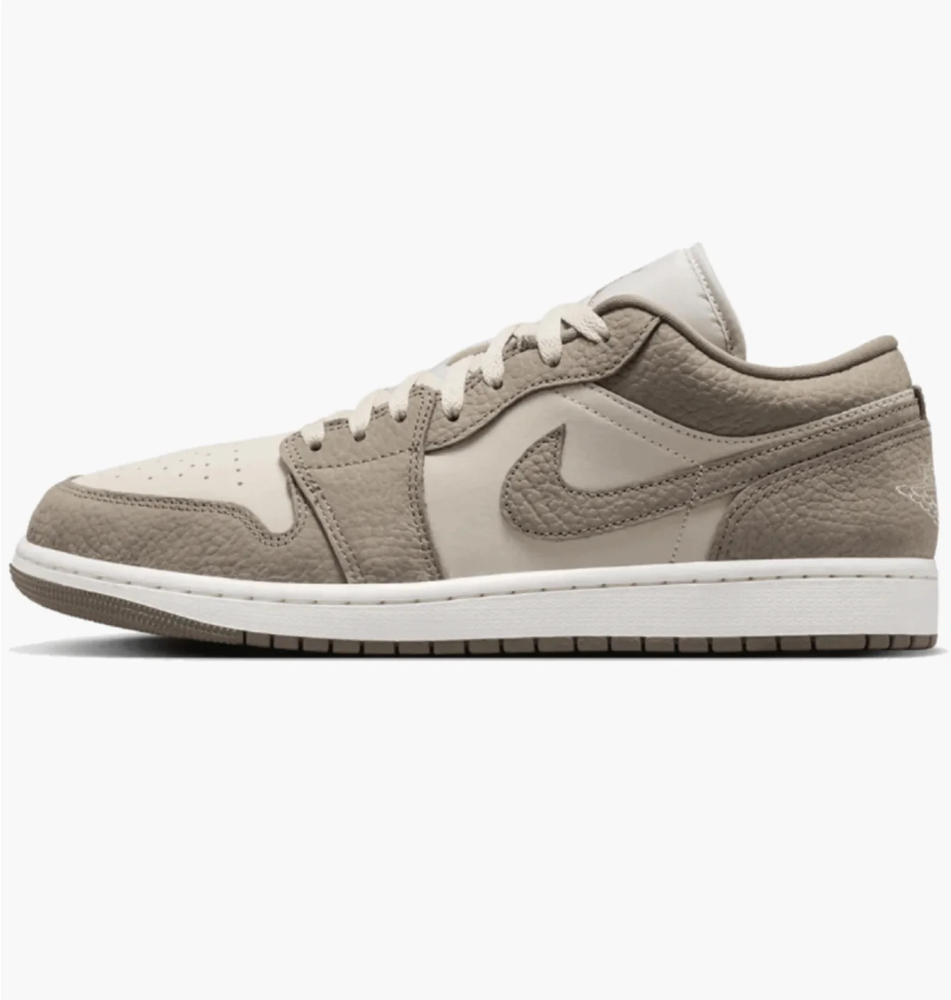 Кросівки чоловічі Air Jordan 1 Low Beige/Grey IU7552-040