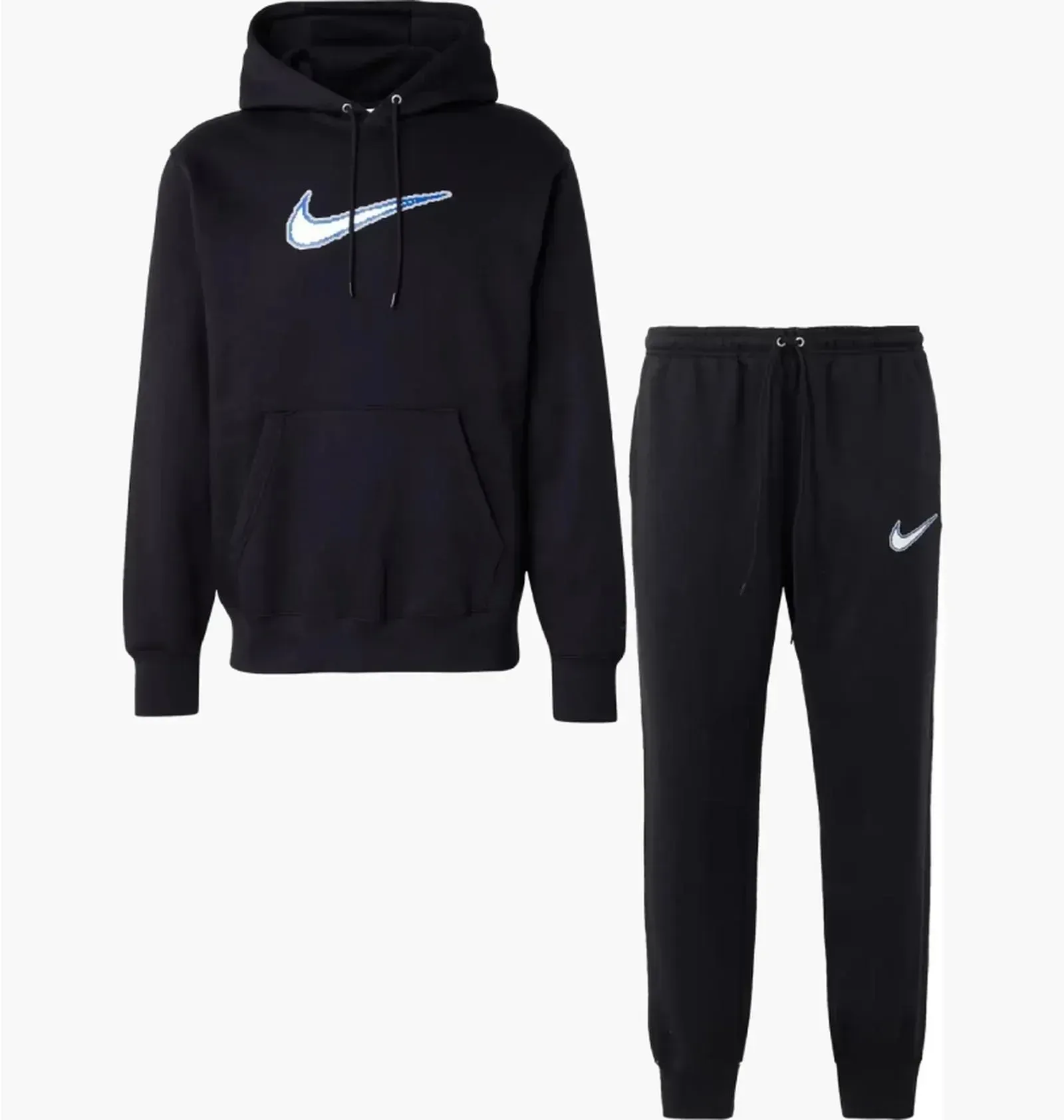Спортивний костюм чоловічий Nike Sportswear Club Fleece Black (HV0854-010__HV0865-010)