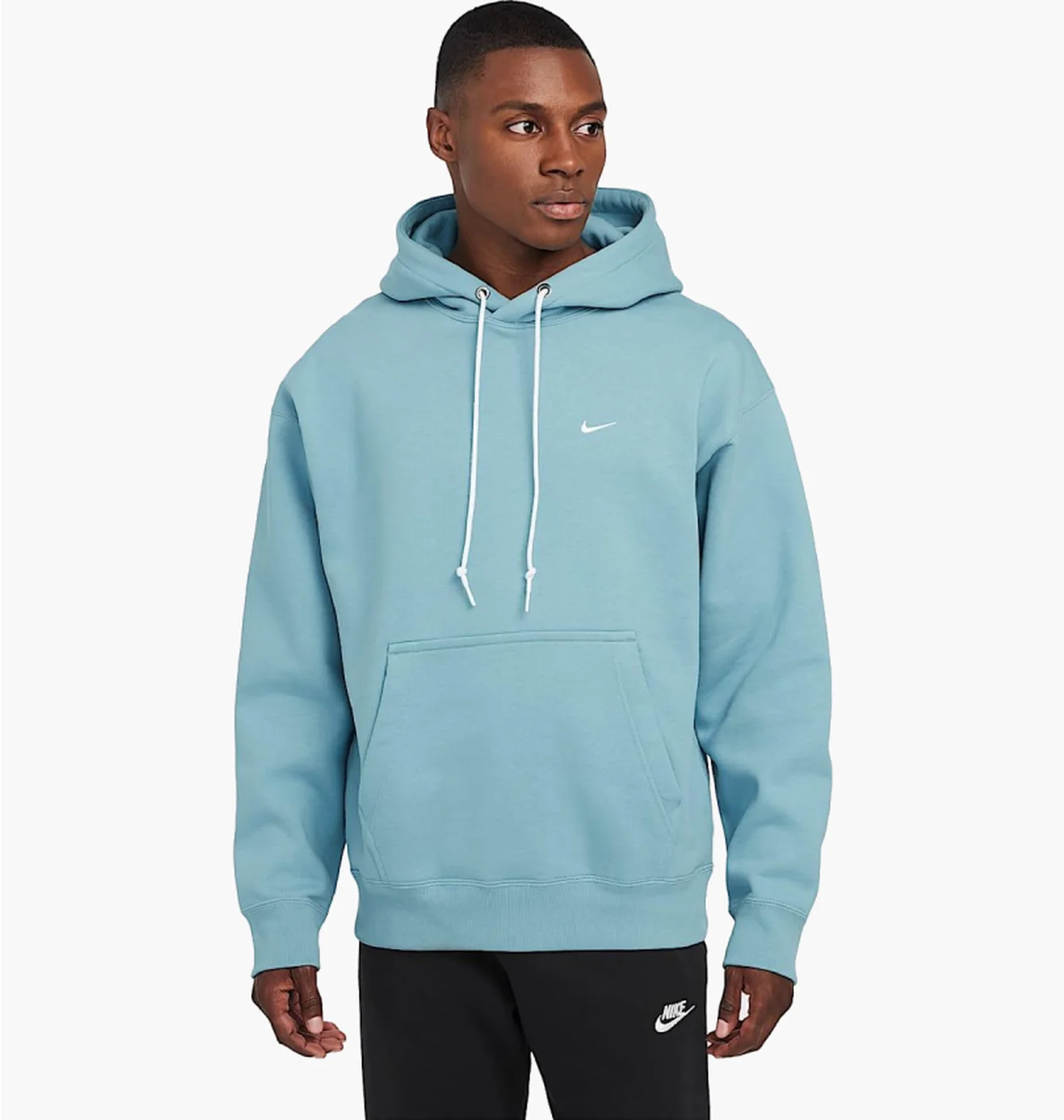 Худі чоловіче Nike Solo Swoosh Light Blue DX1355-464