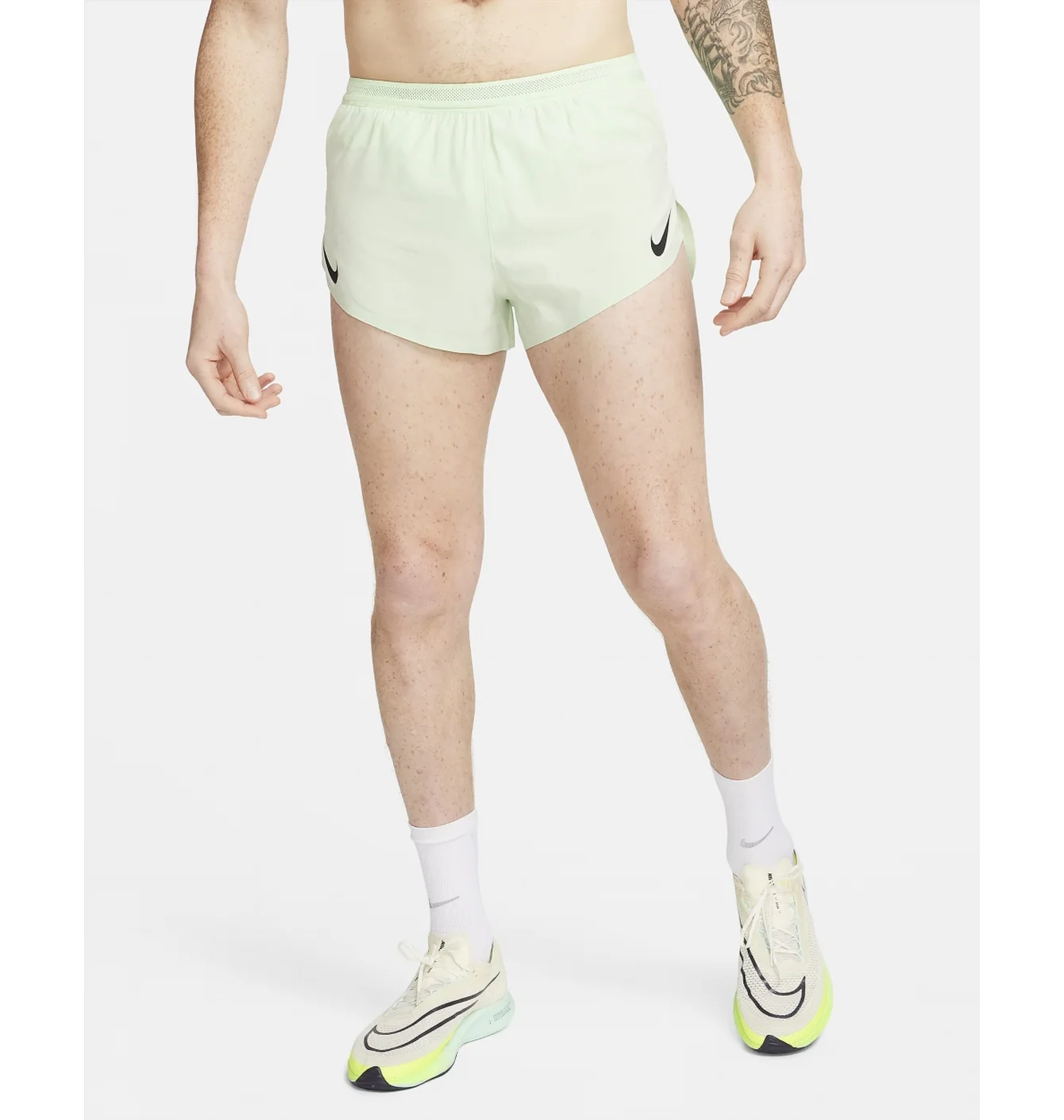 Шорти чоловічі Nike Aeroswift Dri-Fit Adv 2 Brief-Lined Running Shorts Green FN3349-376