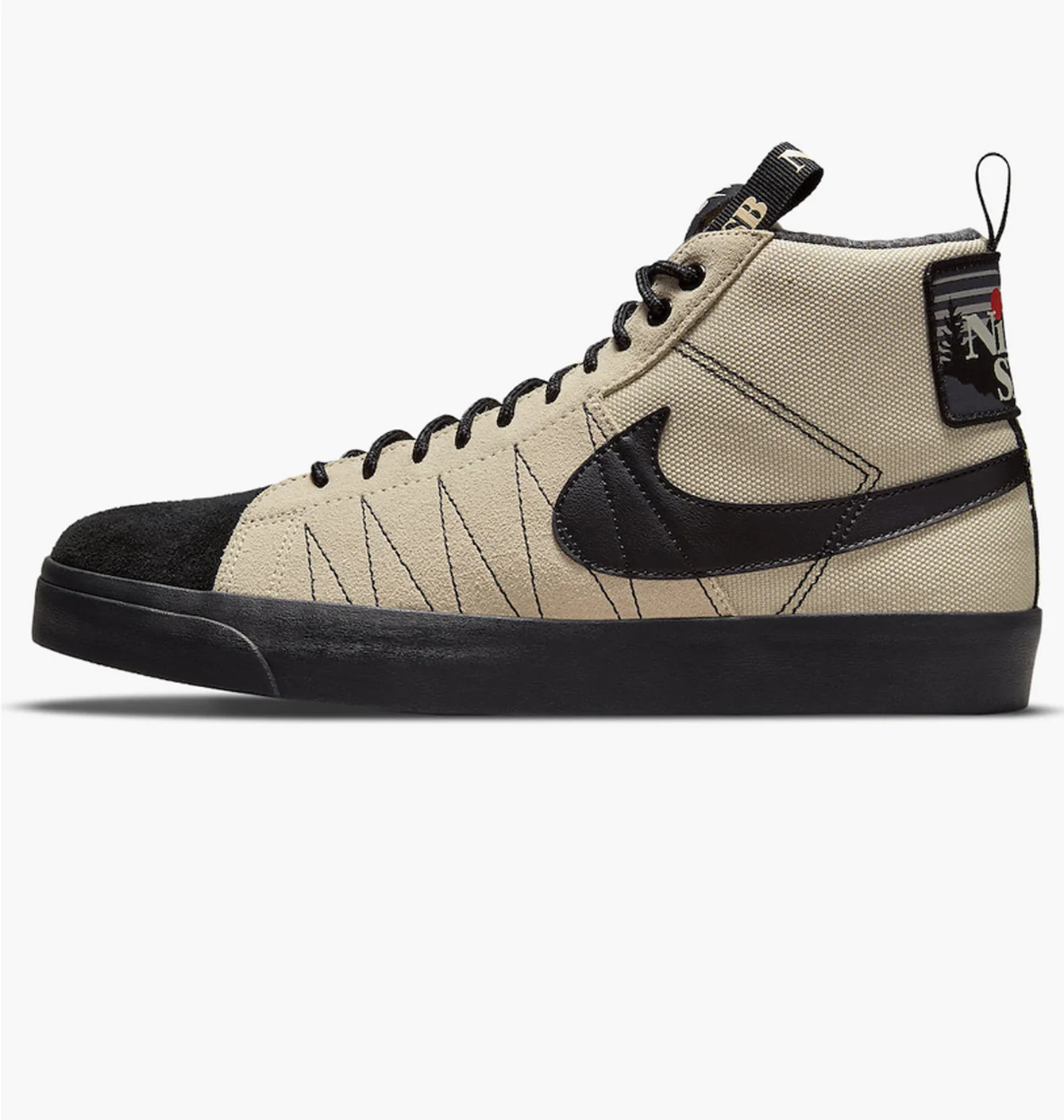 Кросівки унісекс Nike Sb Zoom Blazer Mid Prm Beige Dc8903-200