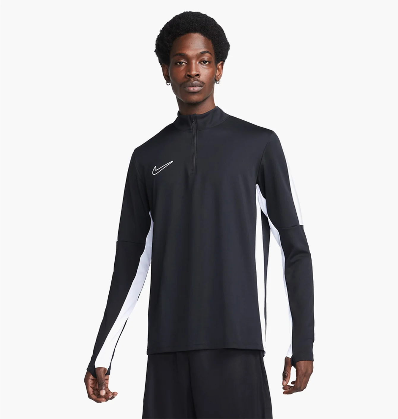 Лонгслів чоловічий Nike Dri-Fit Academy Black Dx4294-010