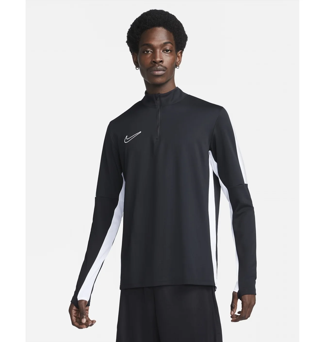 Лонгслів чоловічий Nike Dri-Fit Academy Black Dx4294-010
