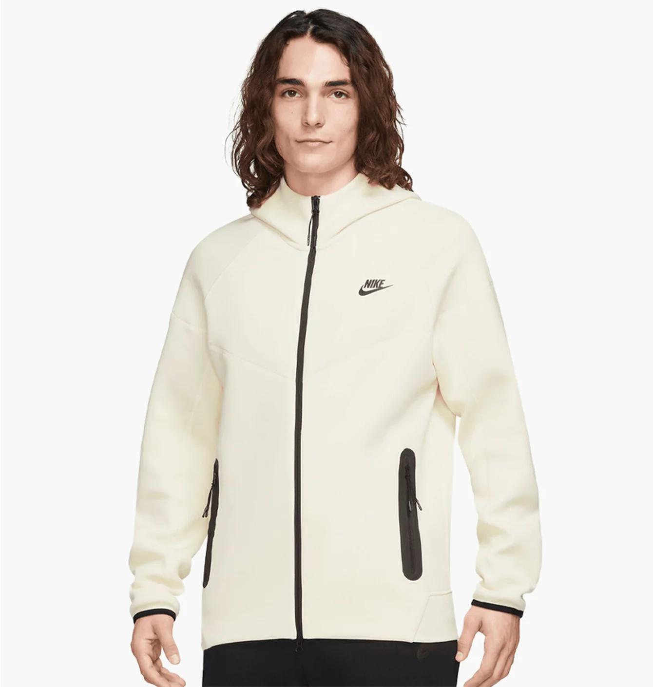 Вітровка чоловіча Nike Tech Fleece Windrunner Hoodie Yellow FB7921-113