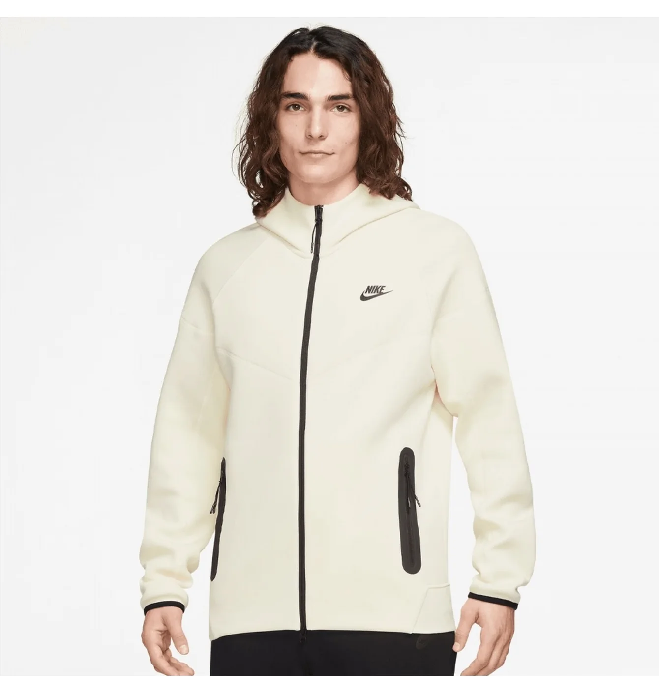 Вітровка чоловіча Nike Tech Fleece Windrunner Hoodie Yellow FB7921-113