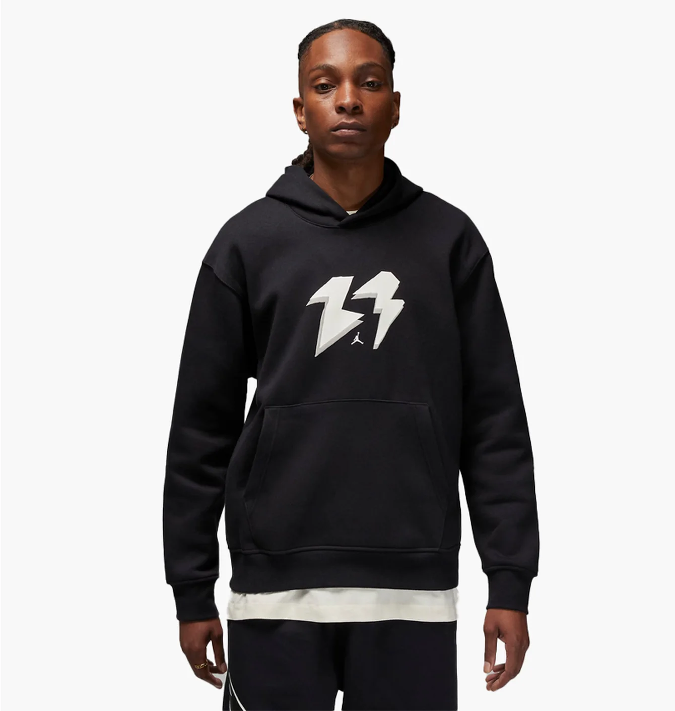 Худі чоловіче Air Jordan Flight Mvp MenS Fleece Pullover Hoodie Black FB7021-010