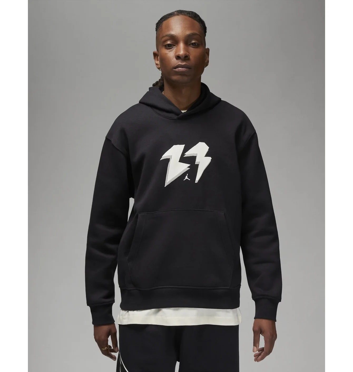 Худі чоловіче Air Jordan Flight Mvp MenS Fleece Pullover Hoodie Black FB7021-010