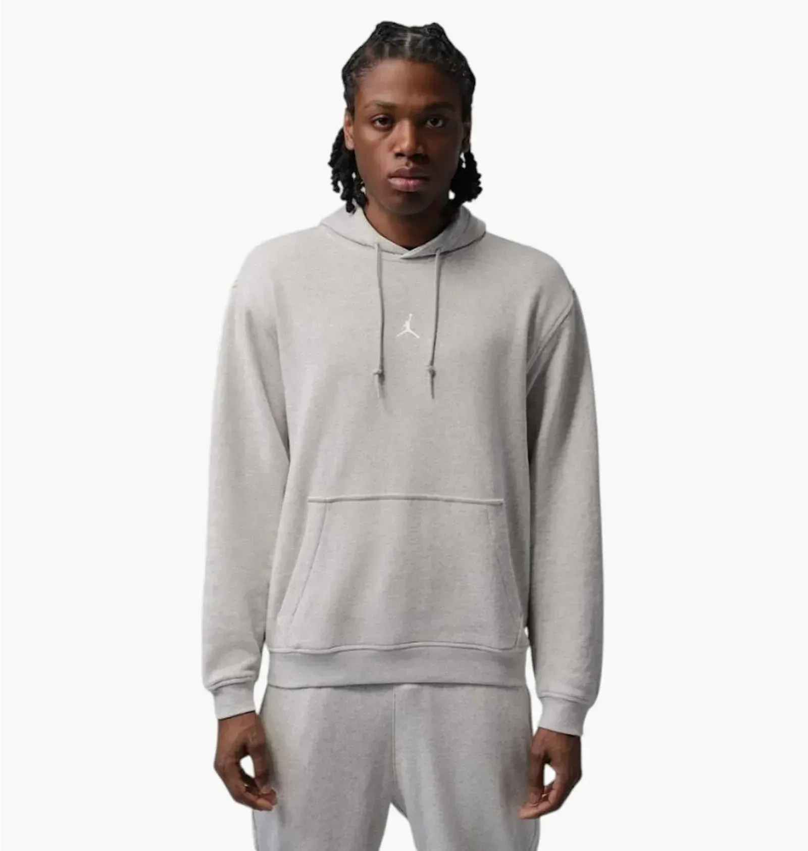 Кофта чоловіча Jordan Df Spt Csvr Flc Po Hdy Grey (IM7656-050)