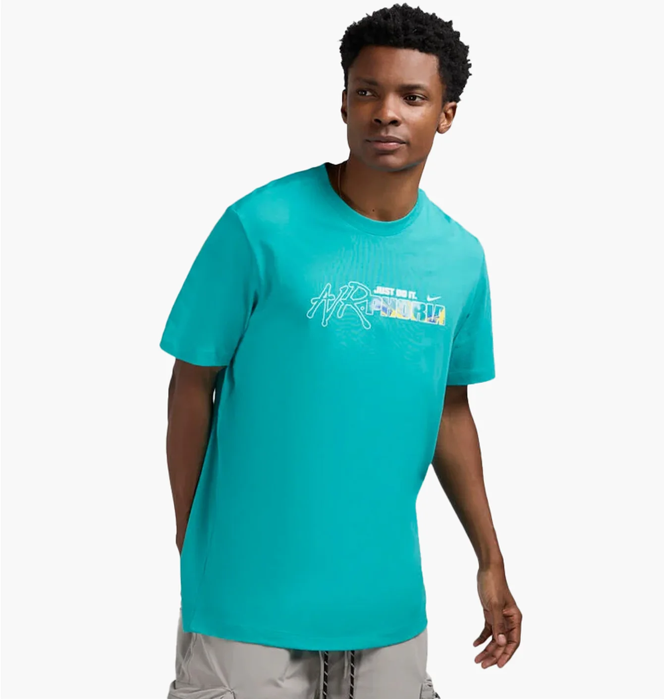 Футболка чоловіча Nike Nsw Airphoria Tee Light Blue FZ4794-345
